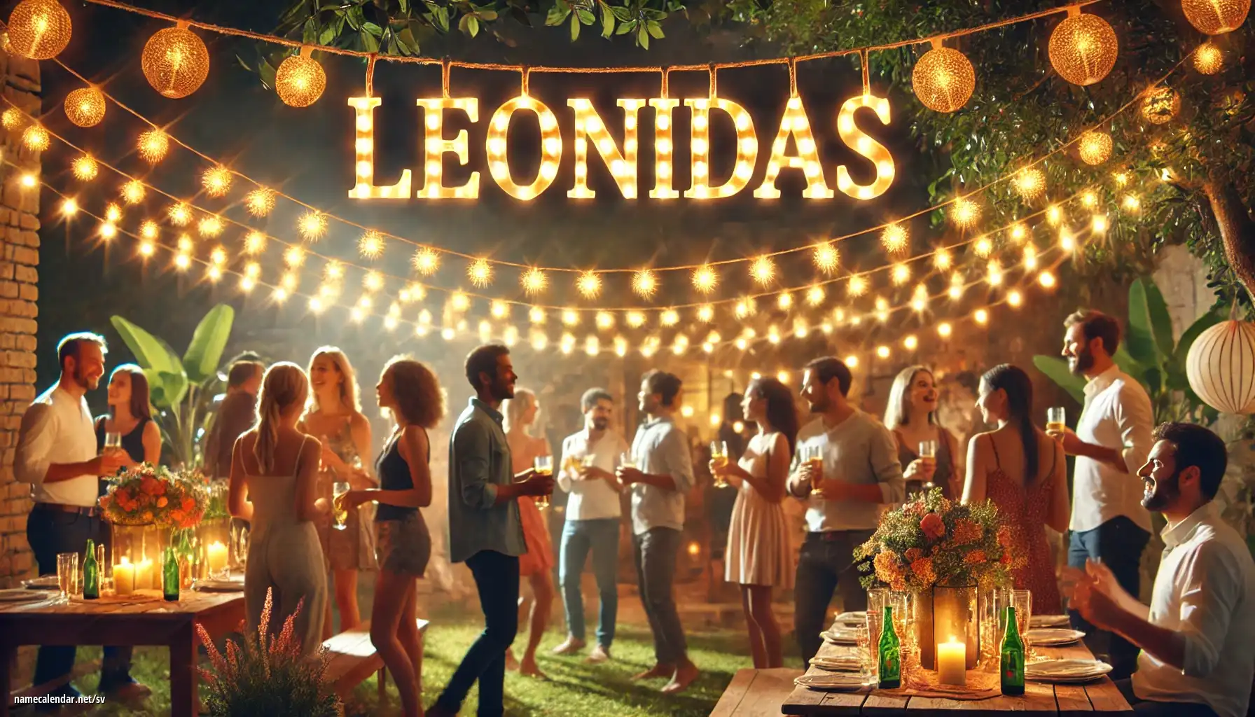 Firande av namnsdag och namn - Leonidas