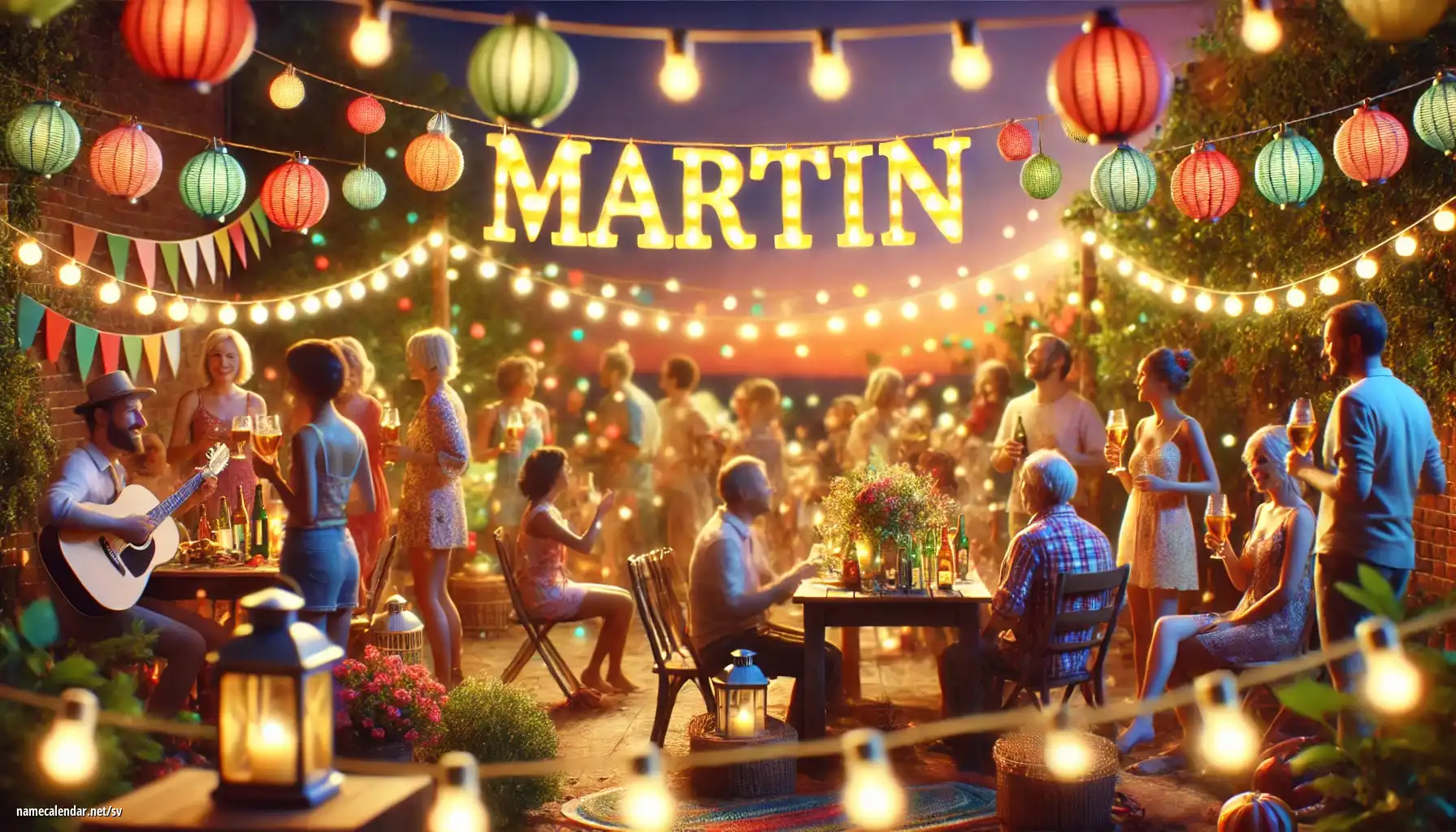 Firande av namnsdag och namn - Martín