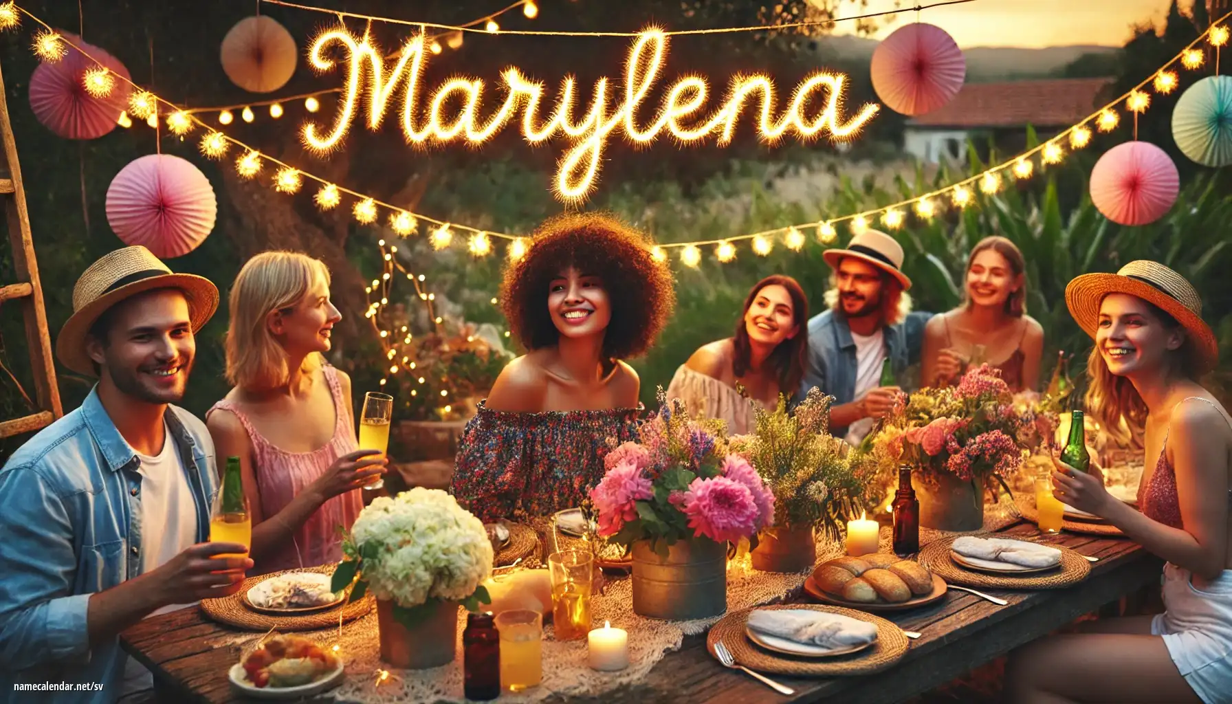 Firande av namnsdag och namn - Marylena