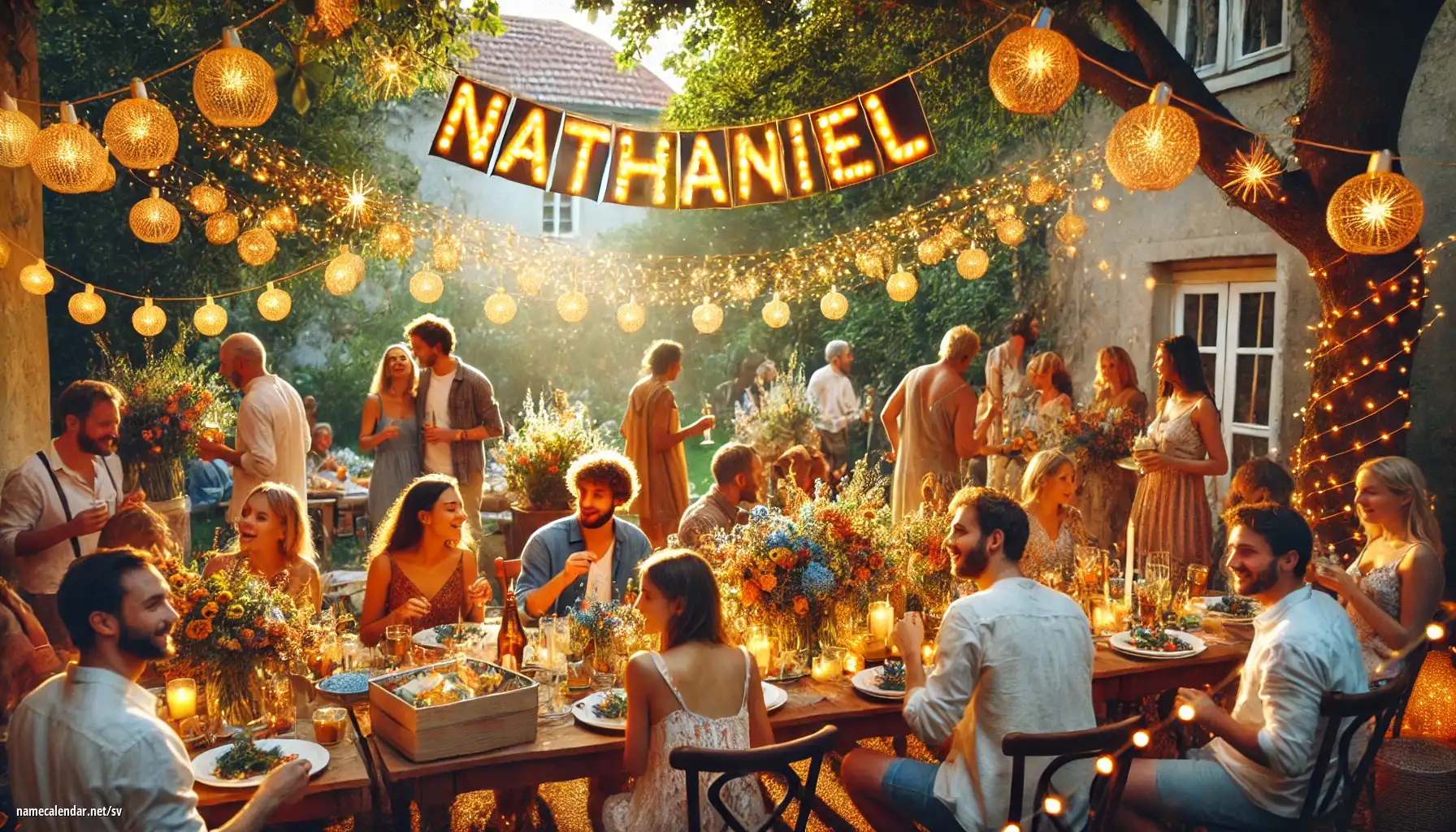 Firande av namnsdag och namn - Nathaniel
