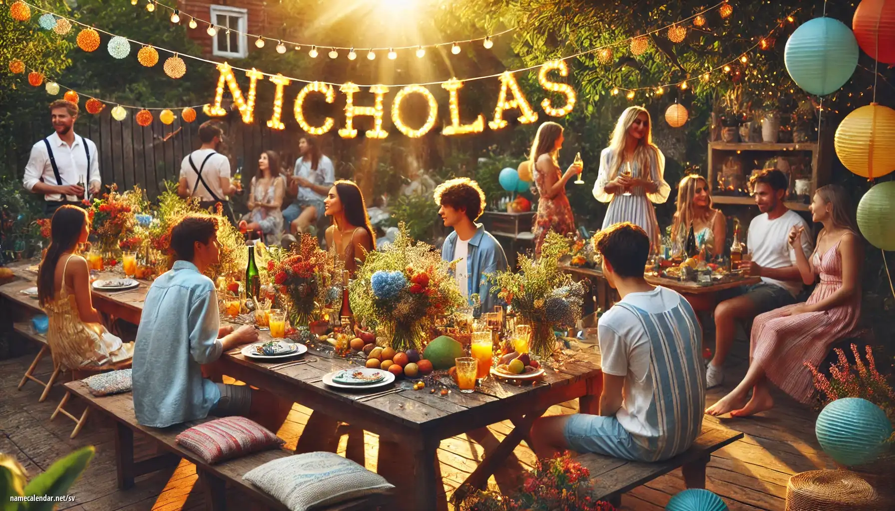 Firande av namnsdag och namn - Nicholas