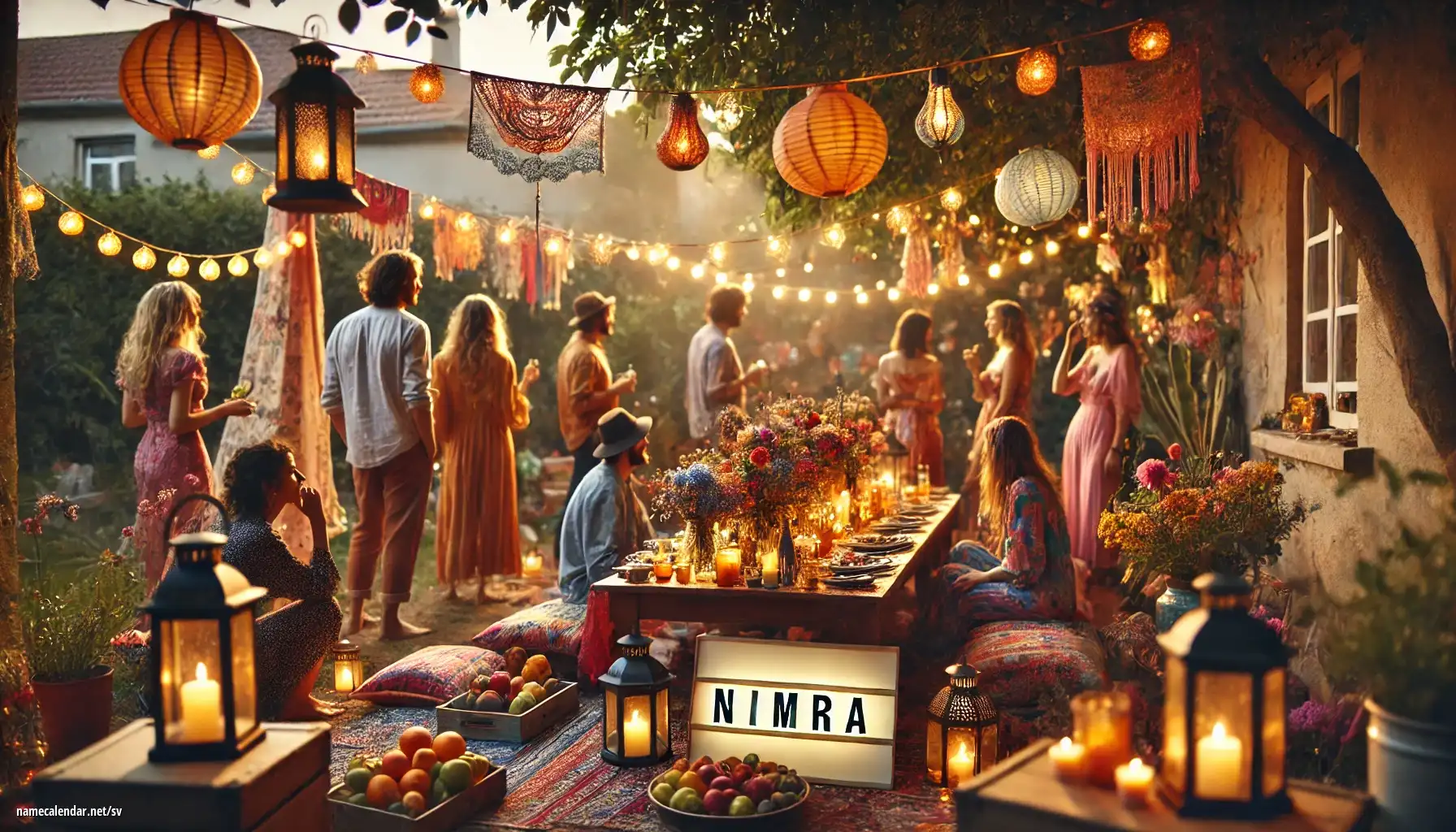 Firande av namnsdag och namn - Nimra