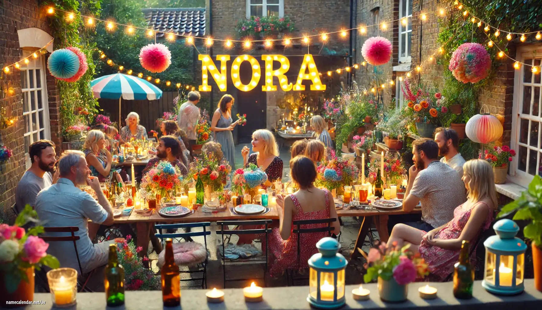 Firande av namnsdag och namn - Nora