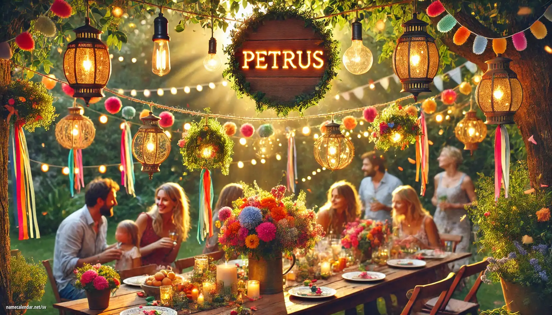 Firande av namnsdag och namn - Petrus