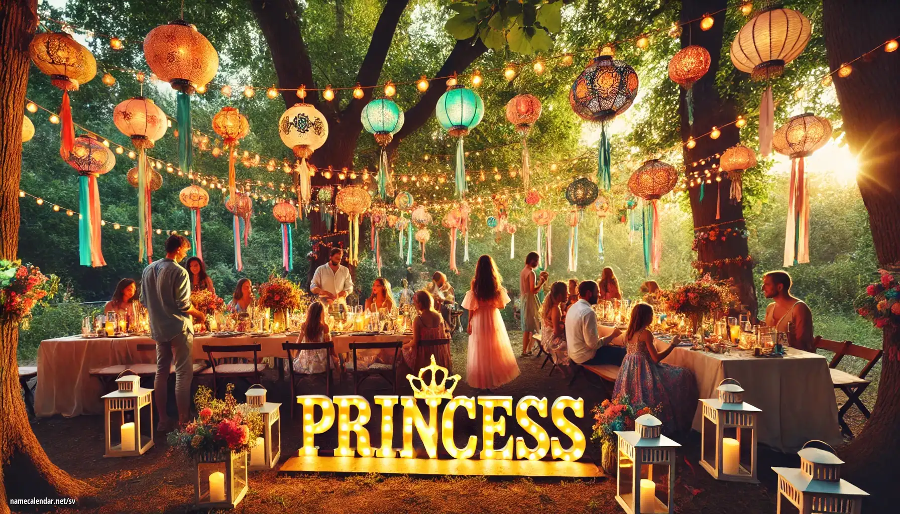 Firande av namnsdag och namn - Princess