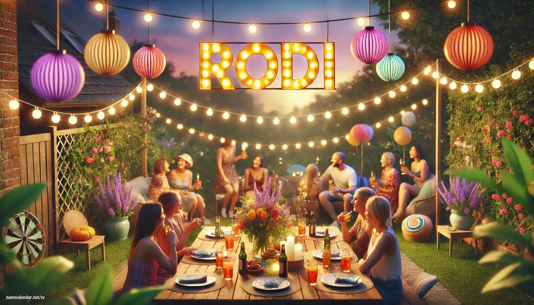 Firande av namnsdag och namn - Rodi