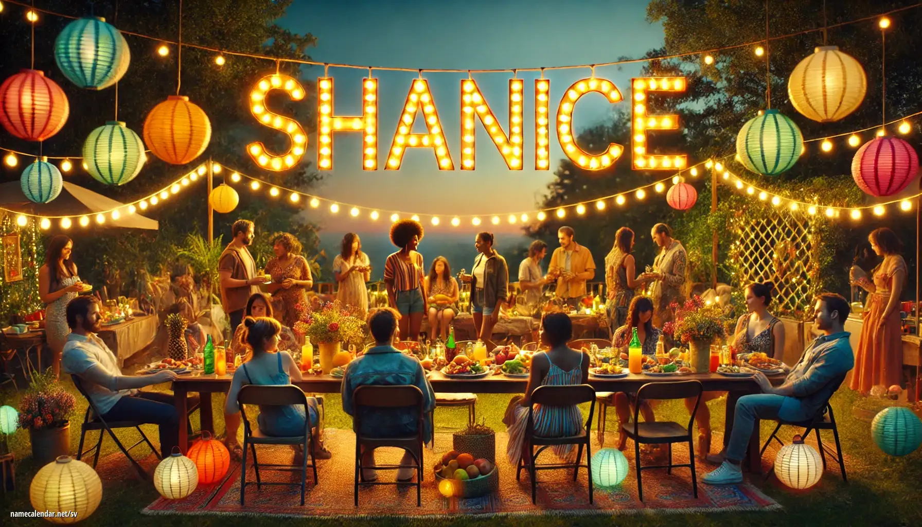 Firande av namnsdag och namn - Shanice