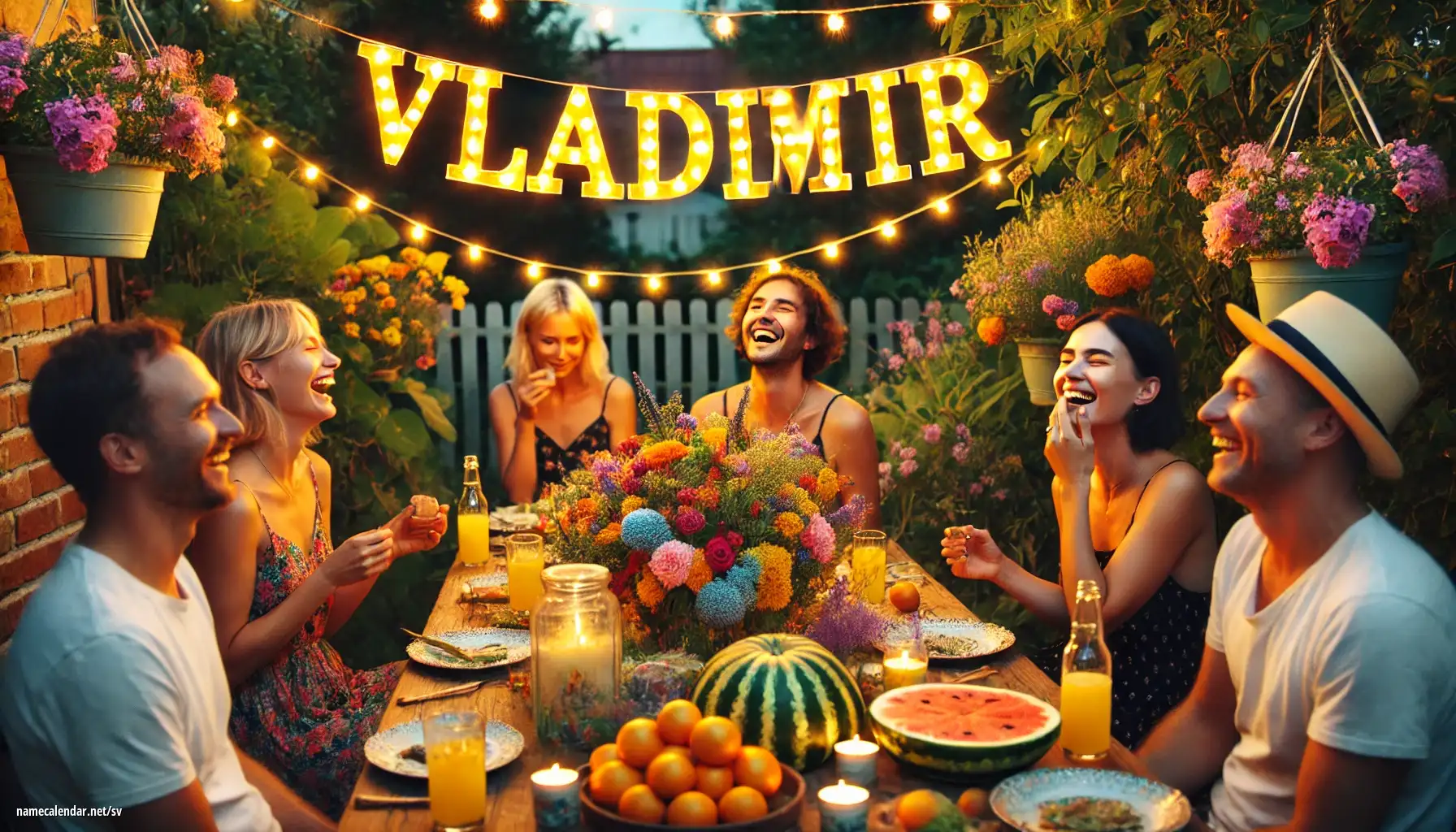 Firande av namnsdag och namn - Vladimír