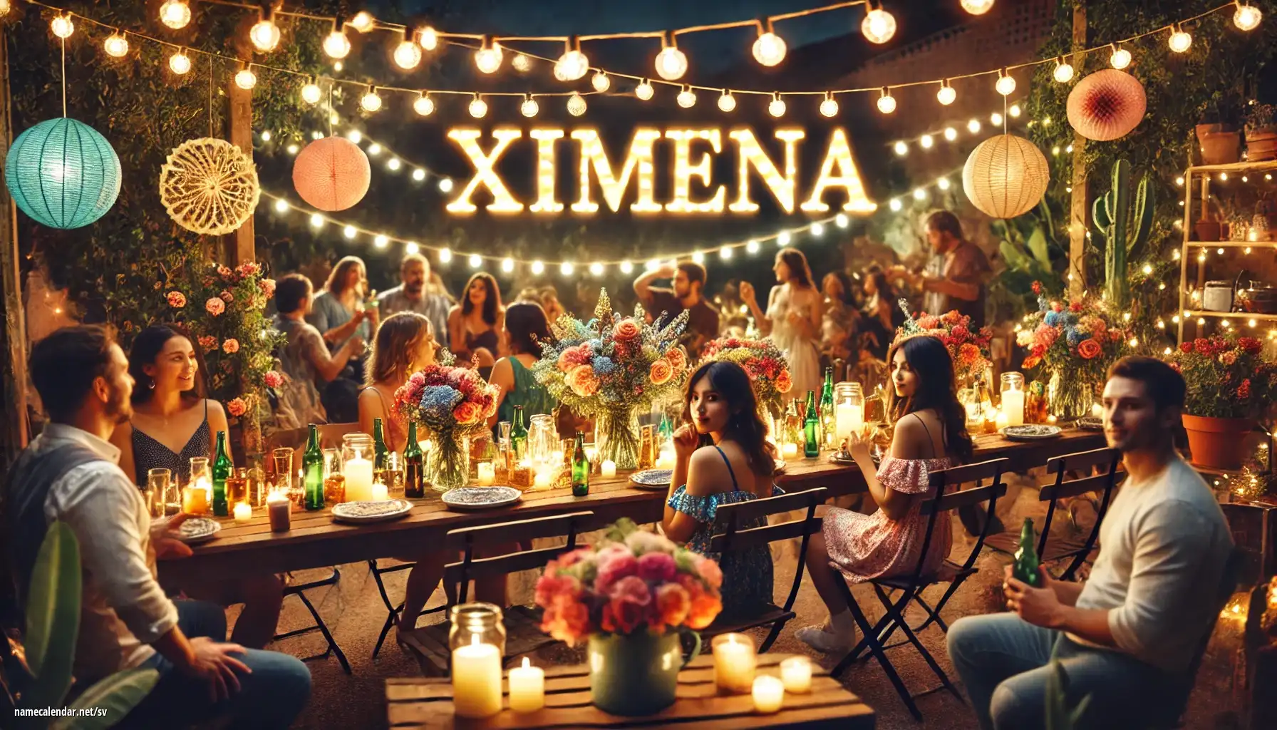 Firande av namnsdag och namn - Ximena