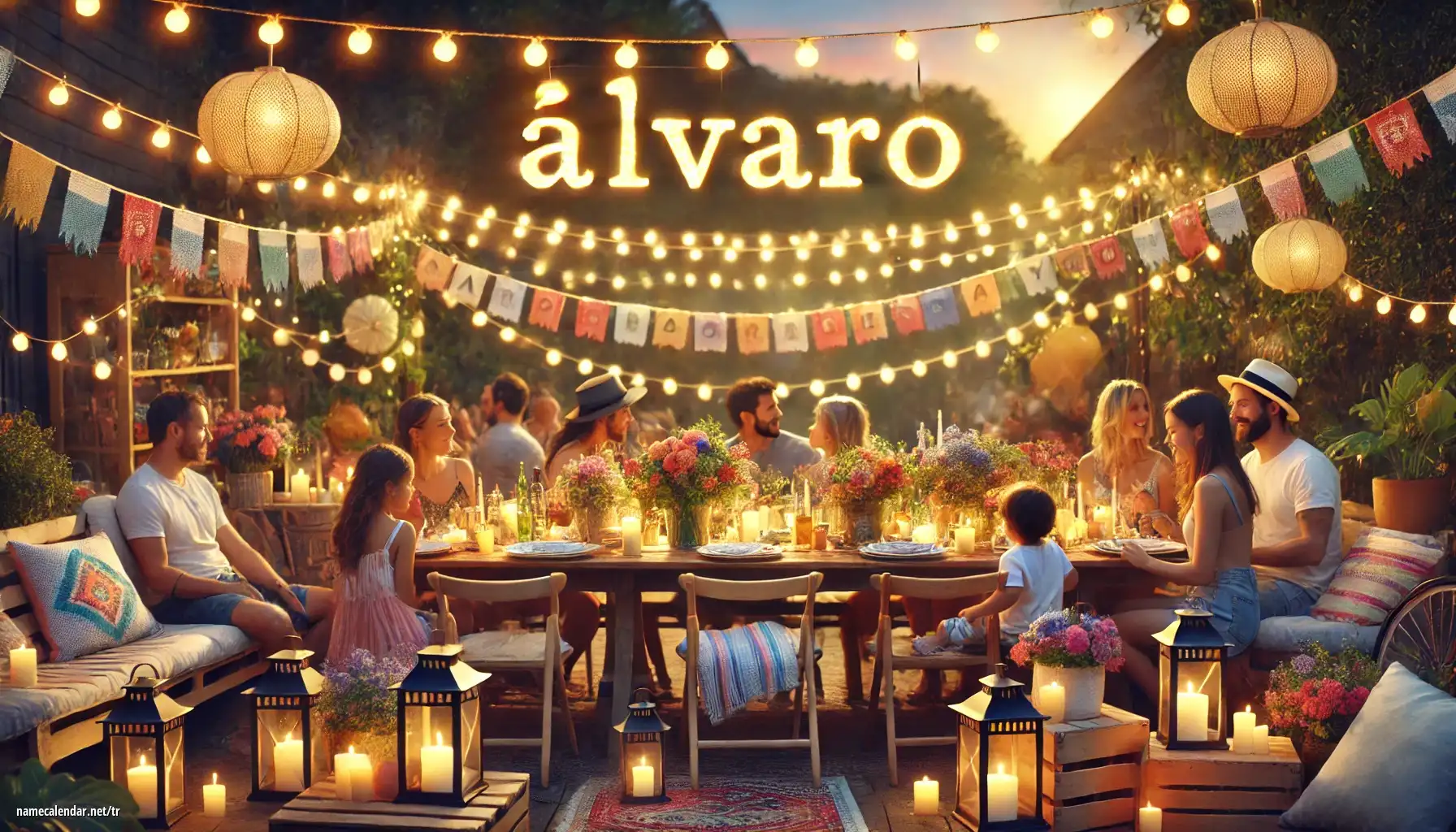 İsim günü ve isim kutlaması - Alvaro