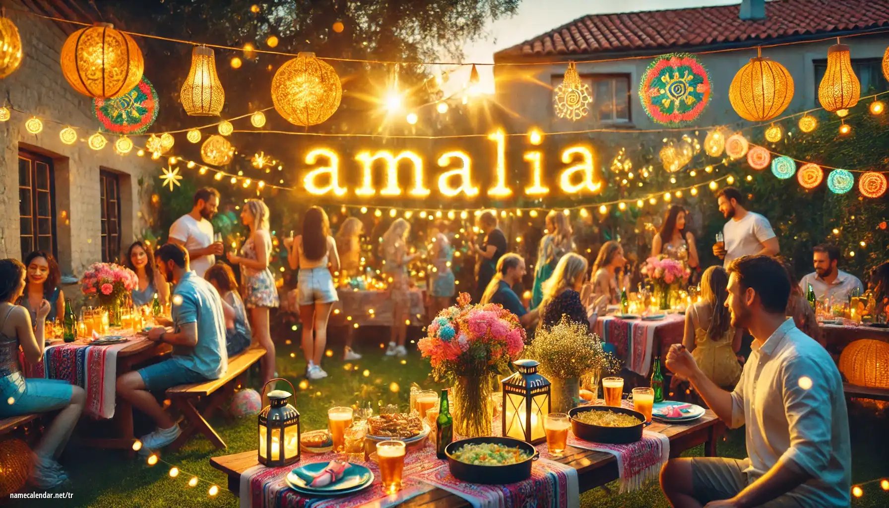 İsim günü ve isim kutlaması - Amalia