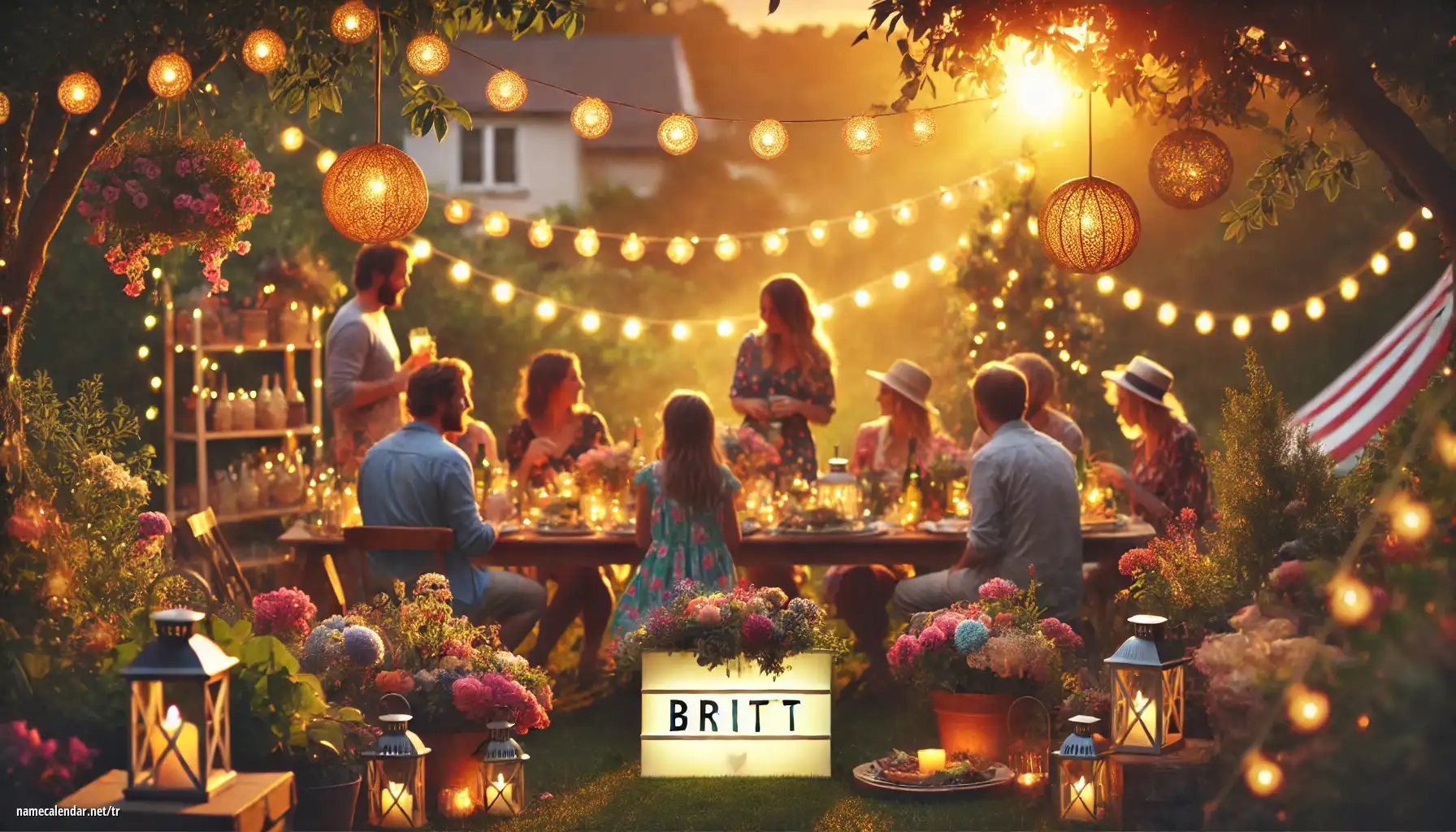 İsim günü ve isim kutlaması - Britt