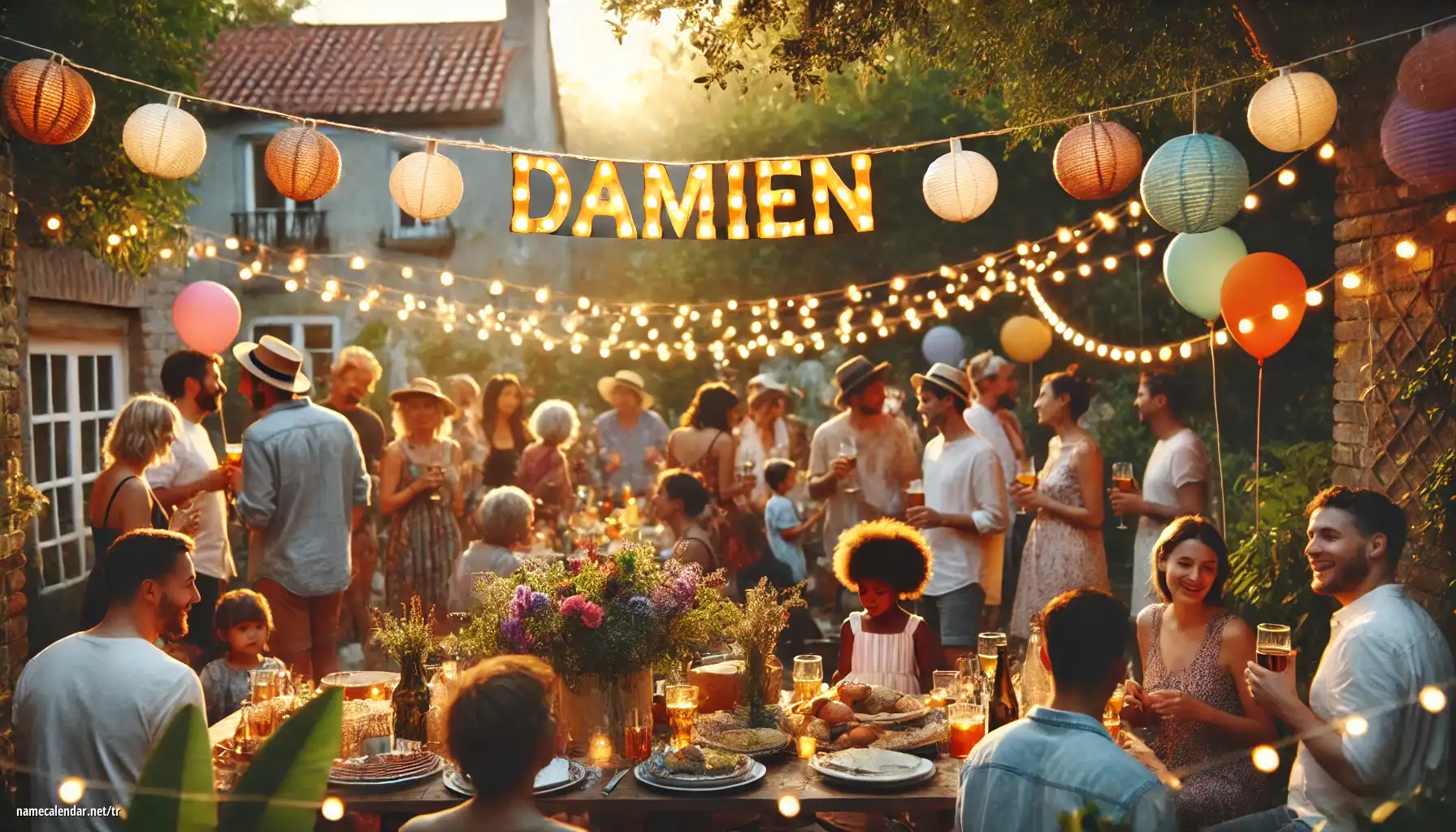 İsim günü ve isim kutlaması - Damien