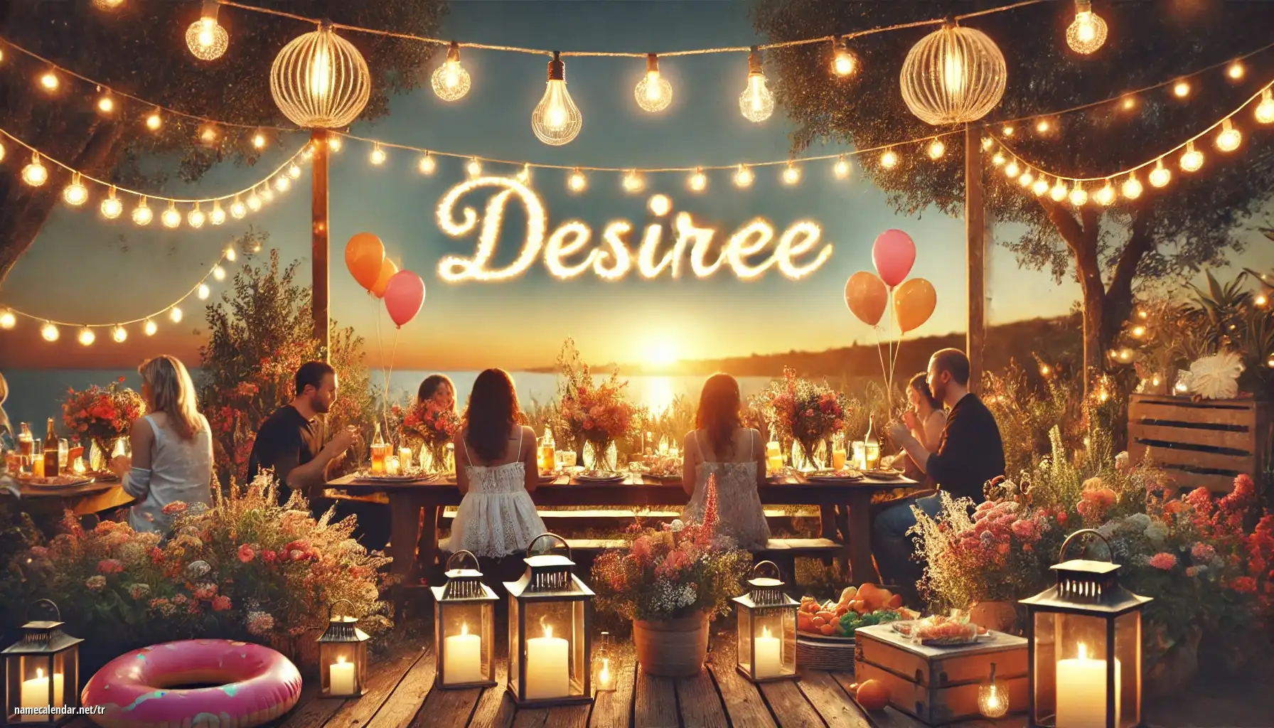 İsim günü ve isim kutlaması - Desirée