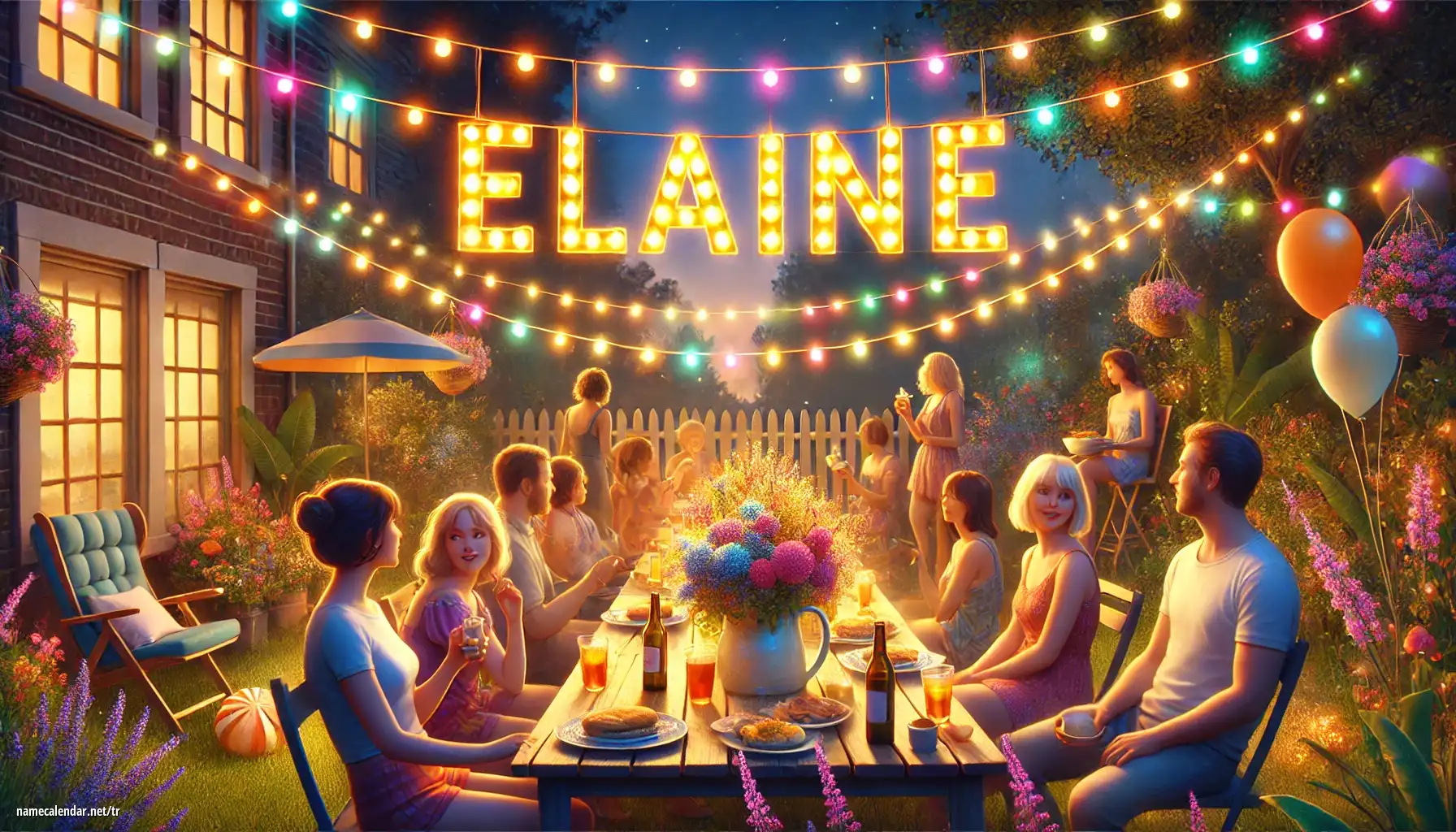 İsim günü ve isim kutlaması - Elaine