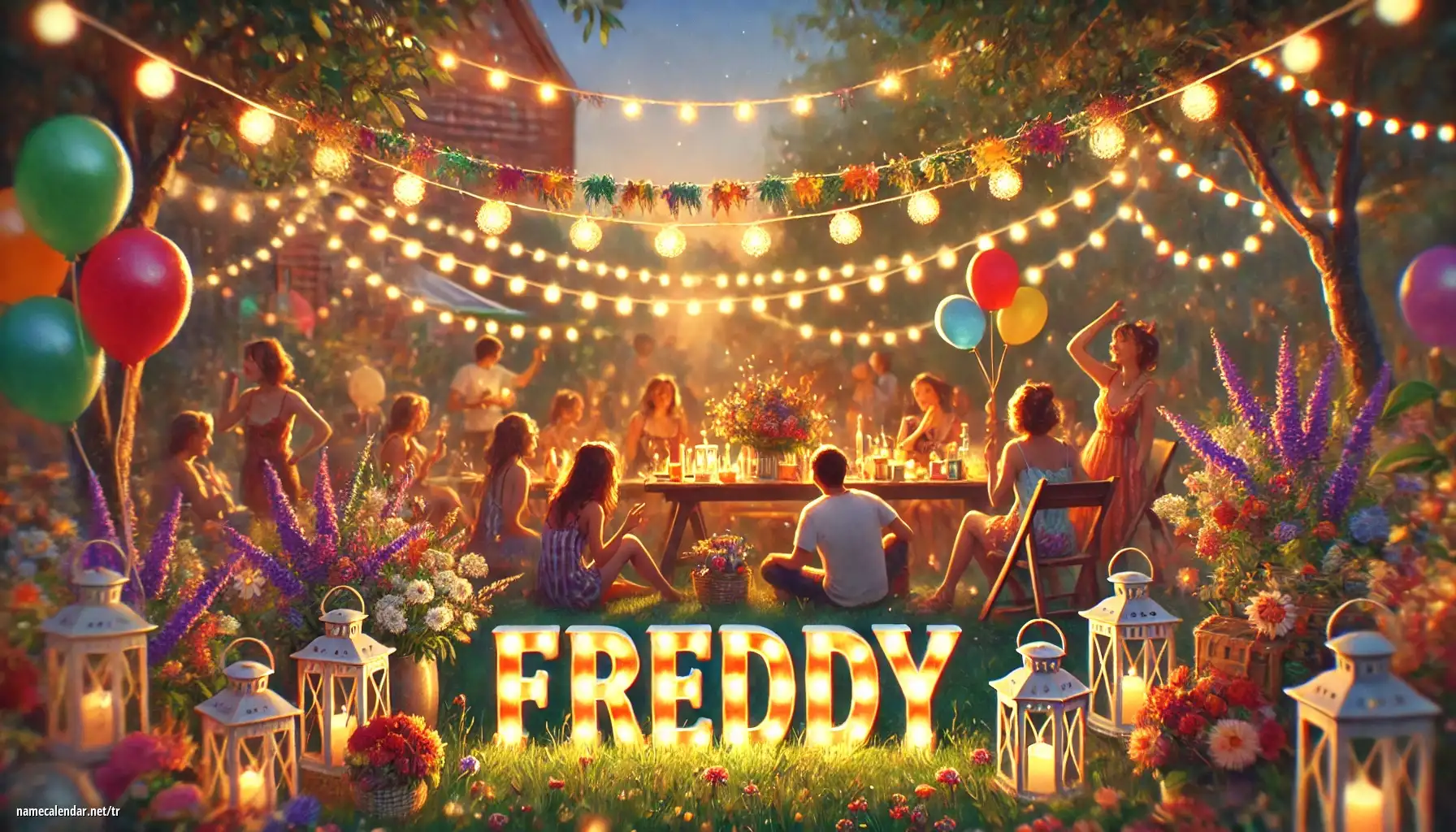 İsim günü ve isim kutlaması - Freddy
