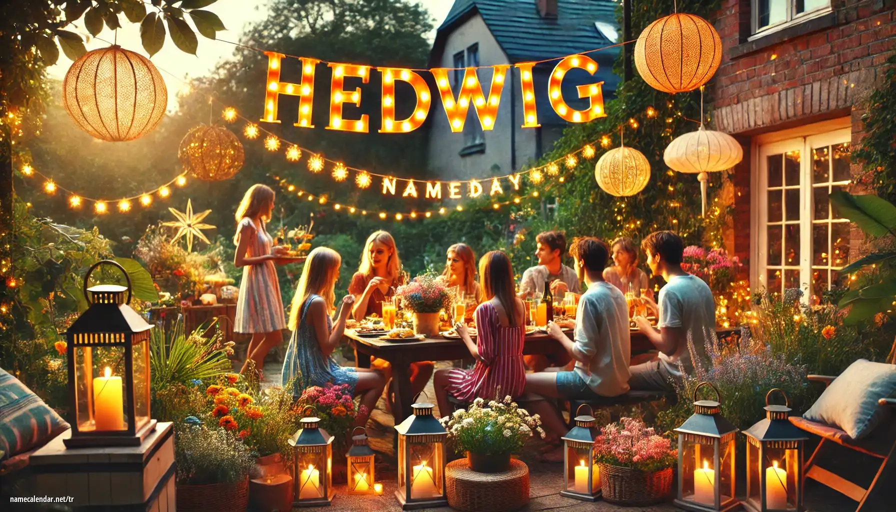 İsim günü ve isim kutlaması - Hedwig