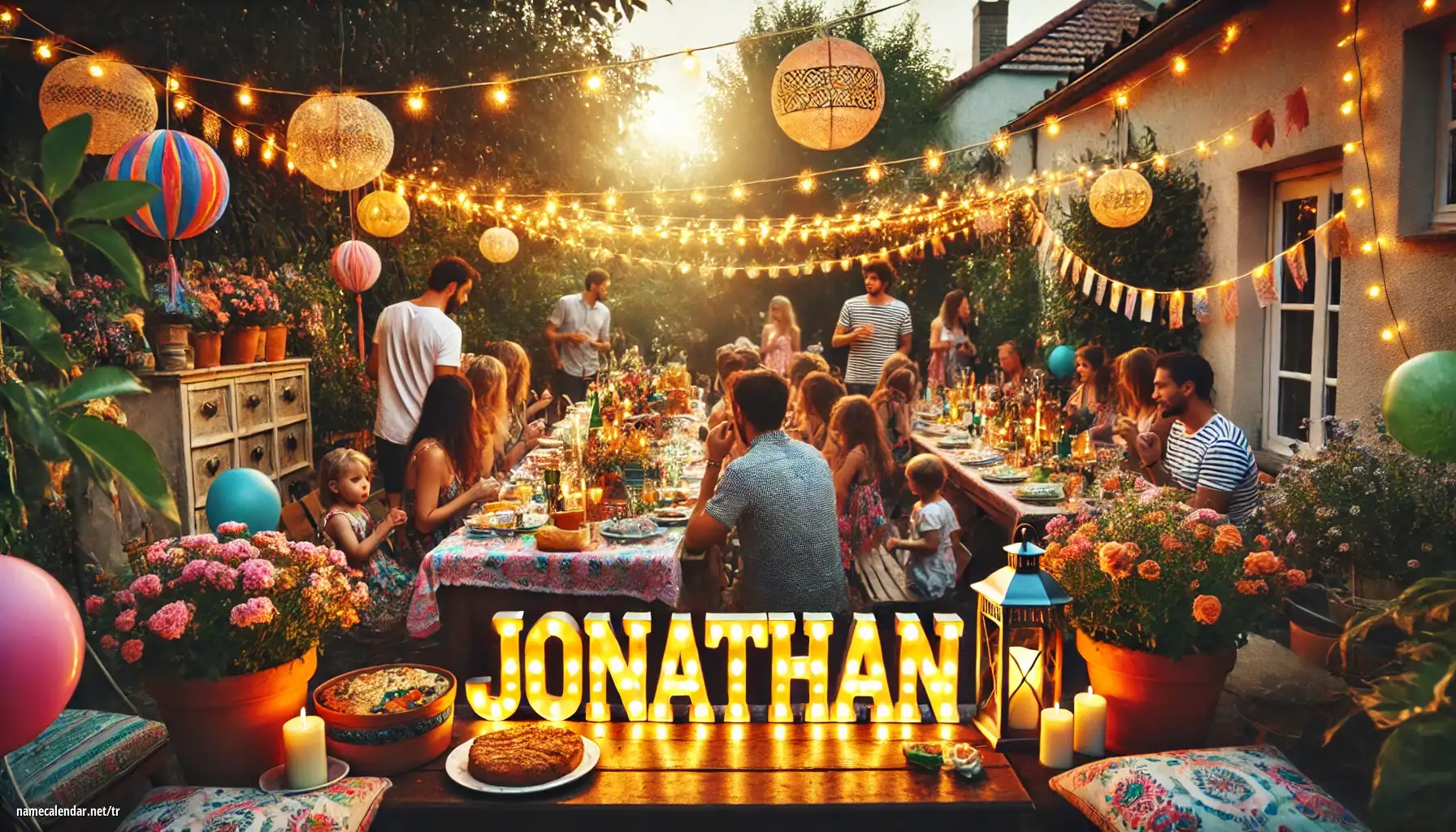 İsim günü ve isim kutlaması - Jonathan