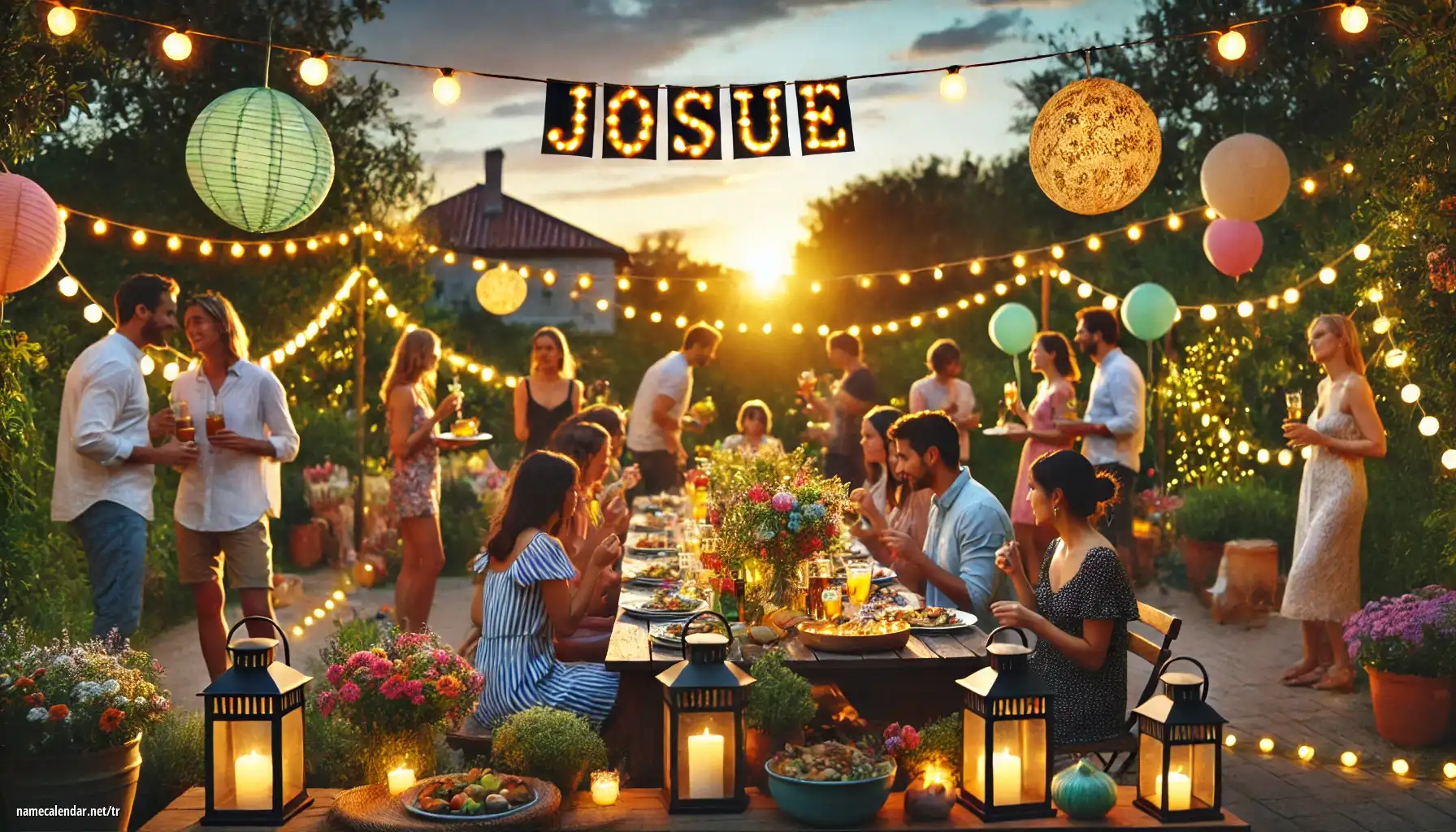 İsim günü ve isim kutlaması - Josue