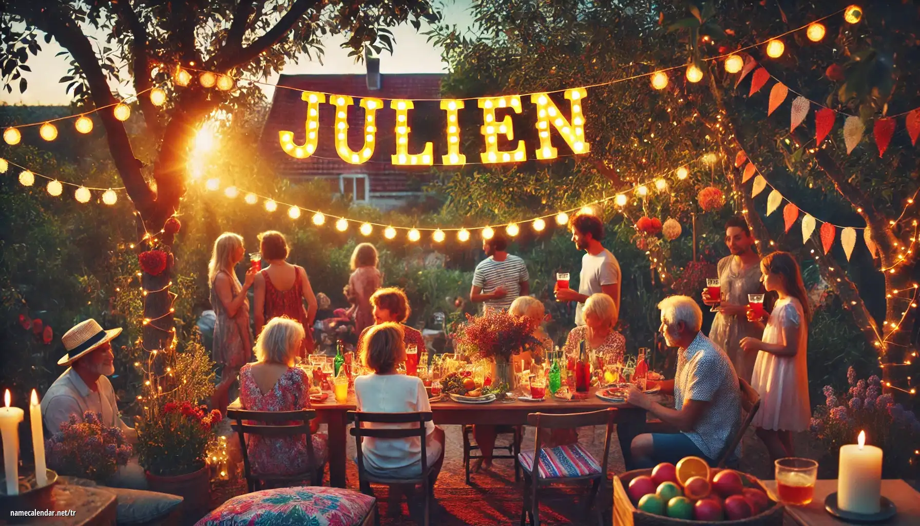 İsim günü ve isim kutlaması - Julien