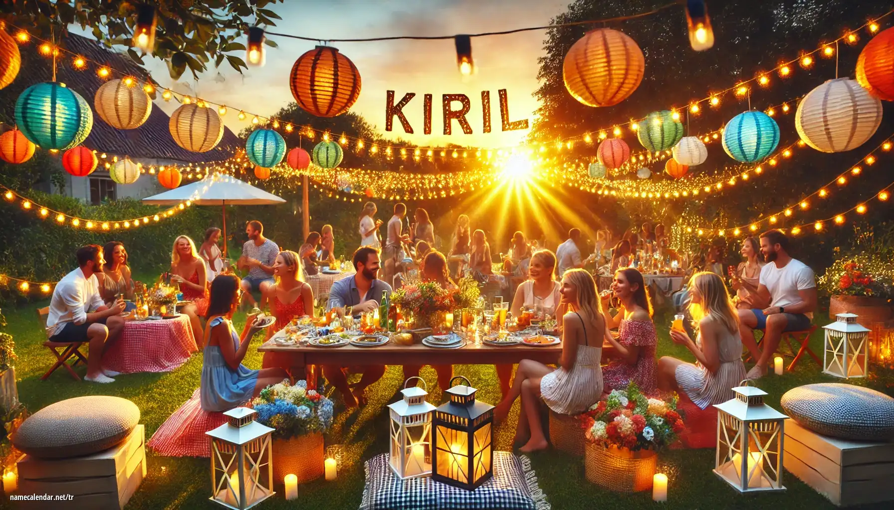 İsim günü ve isim kutlaması - Kiril