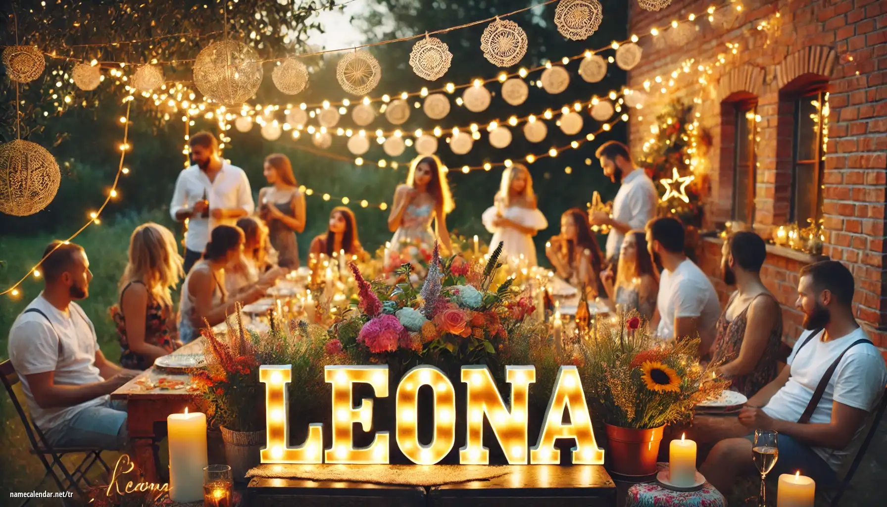 İsim günü ve isim kutlaması - Leona