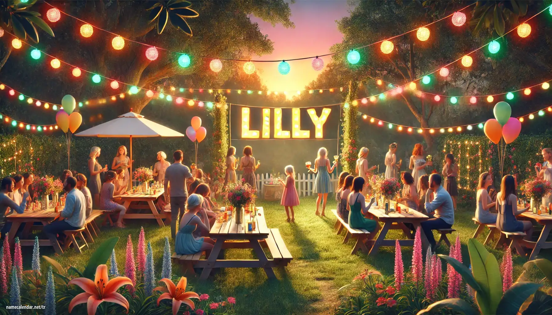 İsim günü ve isim kutlaması - Lilly