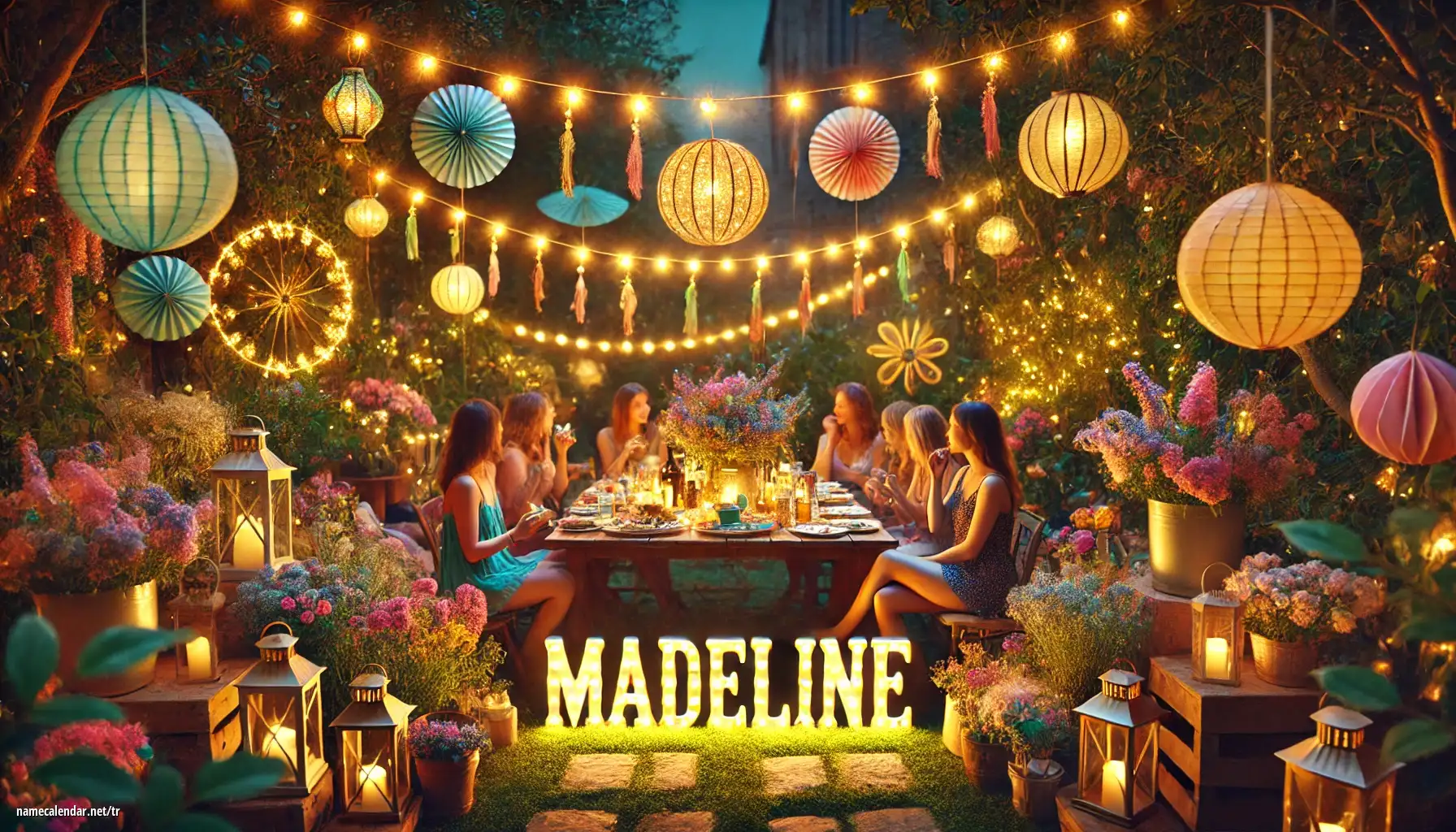 İsim günü ve isim kutlaması - Madeline