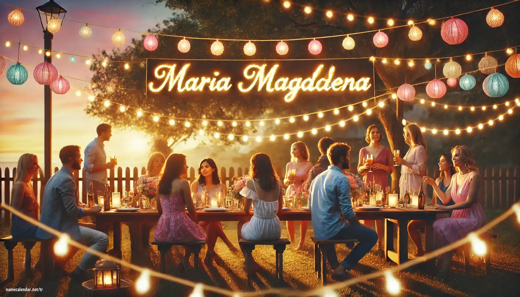 İsim günü ve isim kutlaması - Maria Magdalena