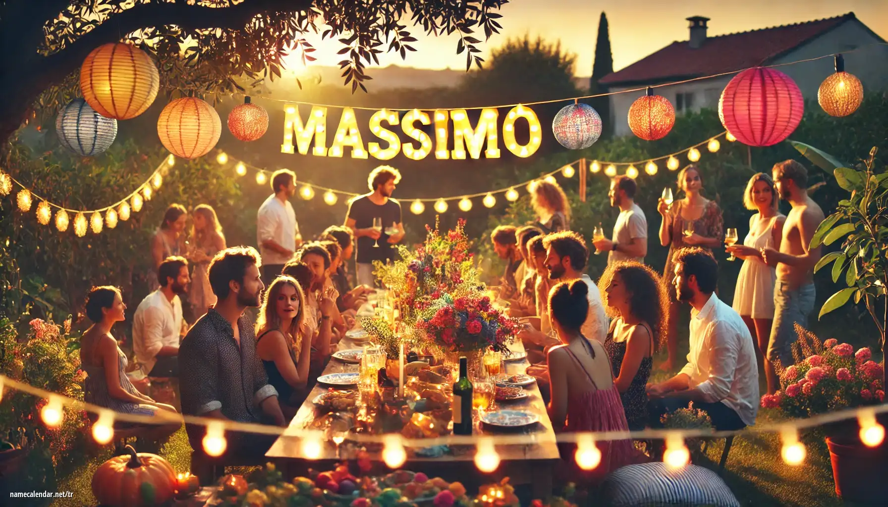 İsim günü ve isim kutlaması - Massimo