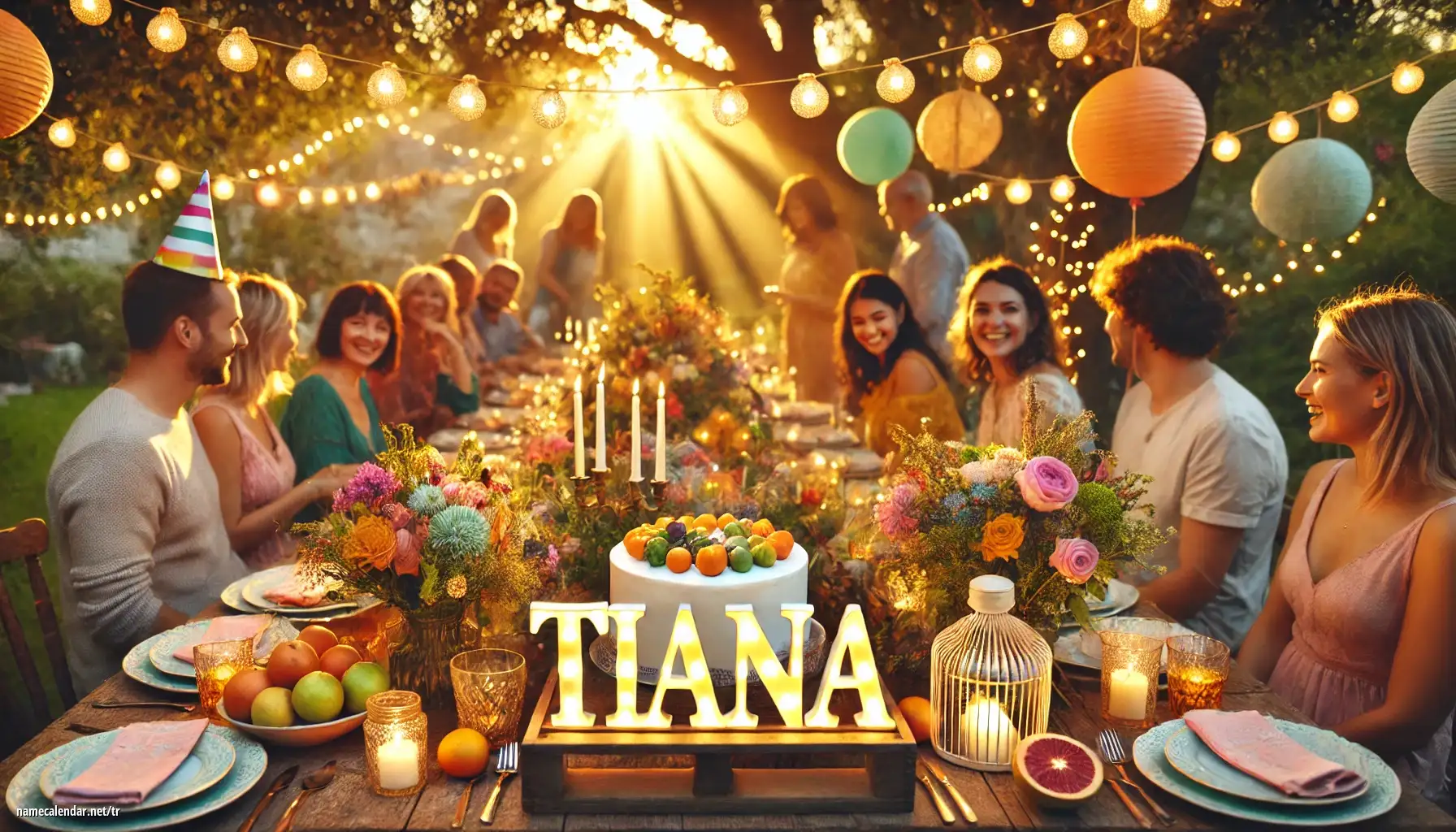 İsim günü ve isim kutlaması - Tiana