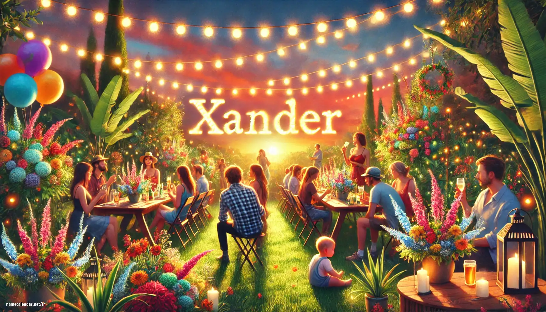 İsim günü ve isim kutlaması - Xander