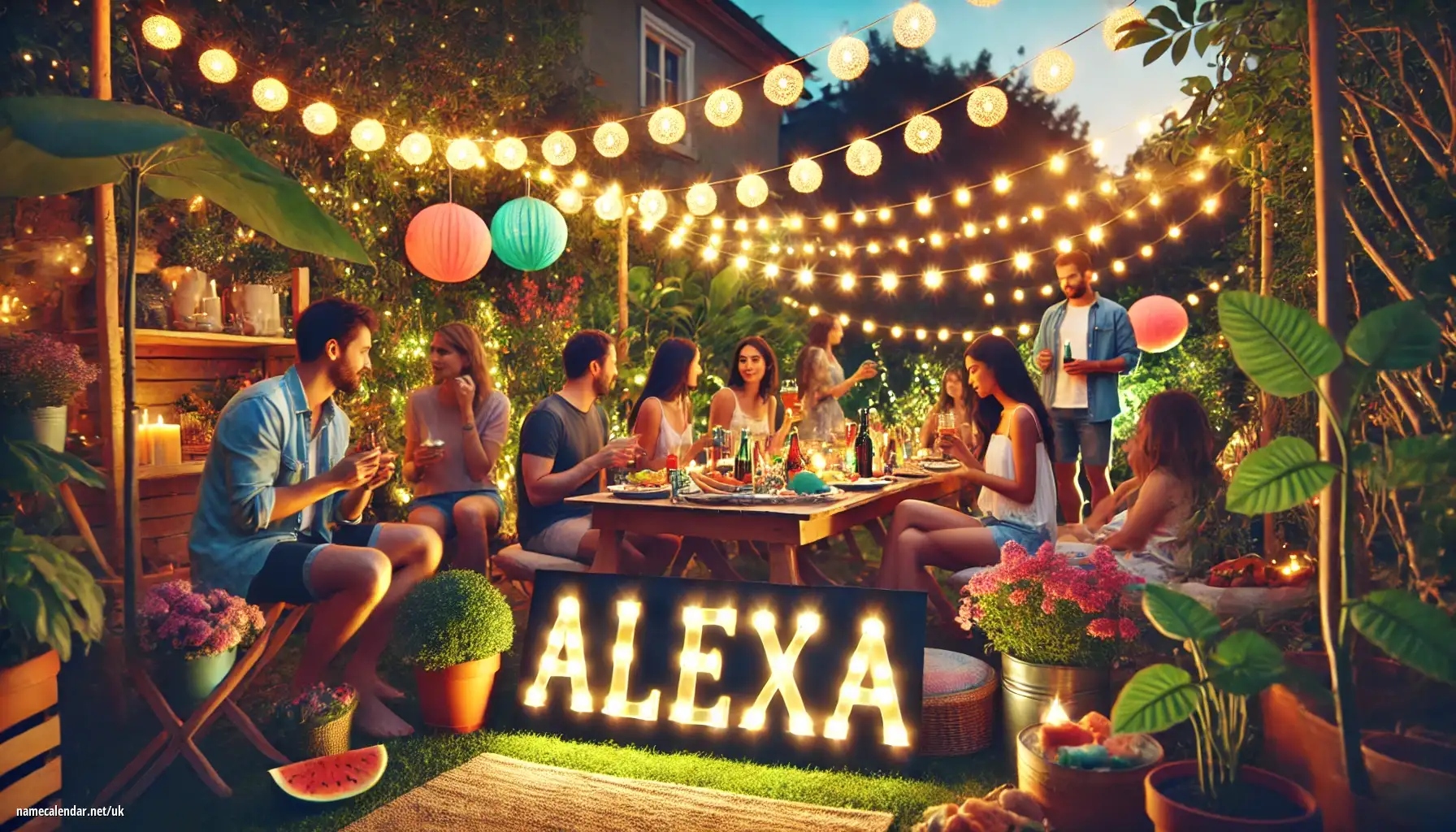 Святкування іменин та імен - Alexa