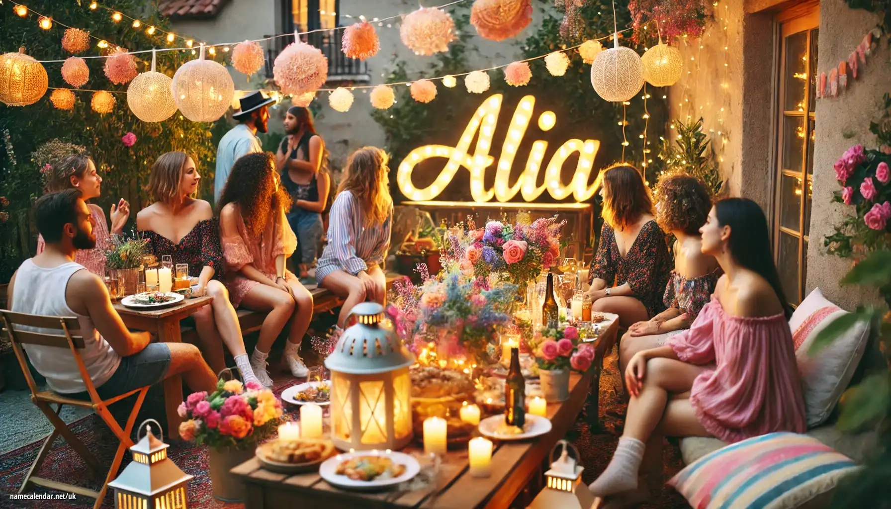 Святкування іменин та імен - Alia