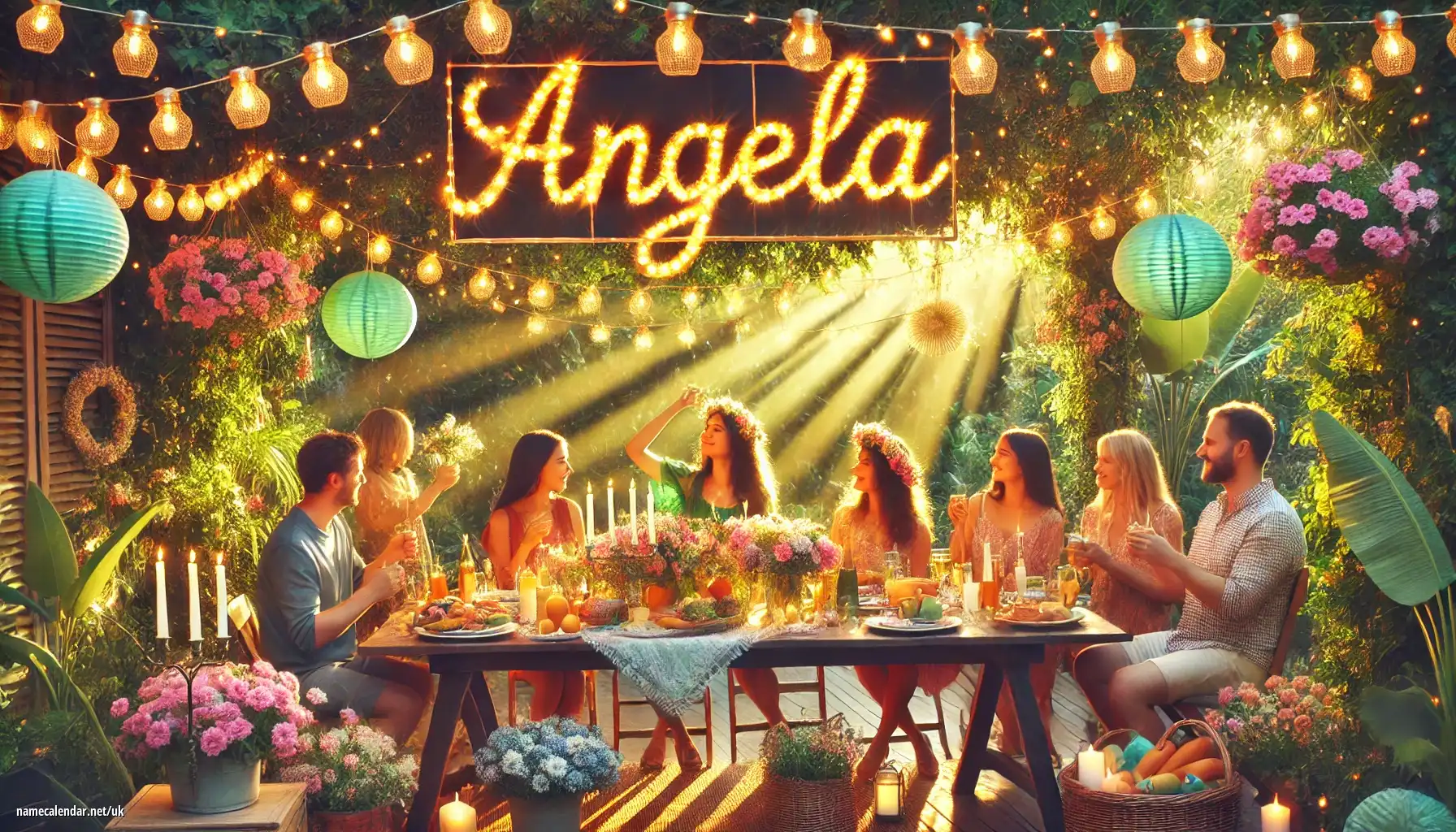 Святкування іменин та імен - Angéla