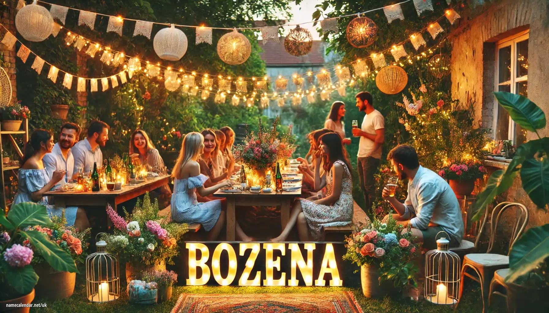 Святкування іменин та імен - Božena