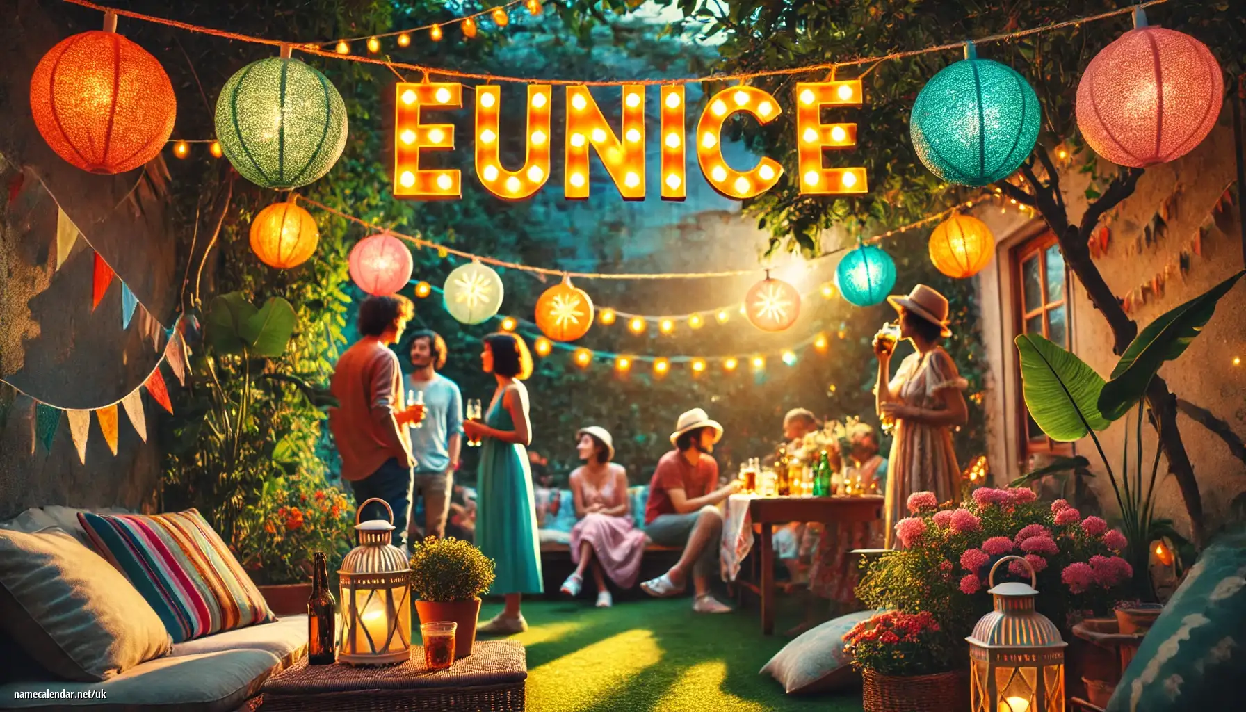 Святкування іменин та імен - Eunice