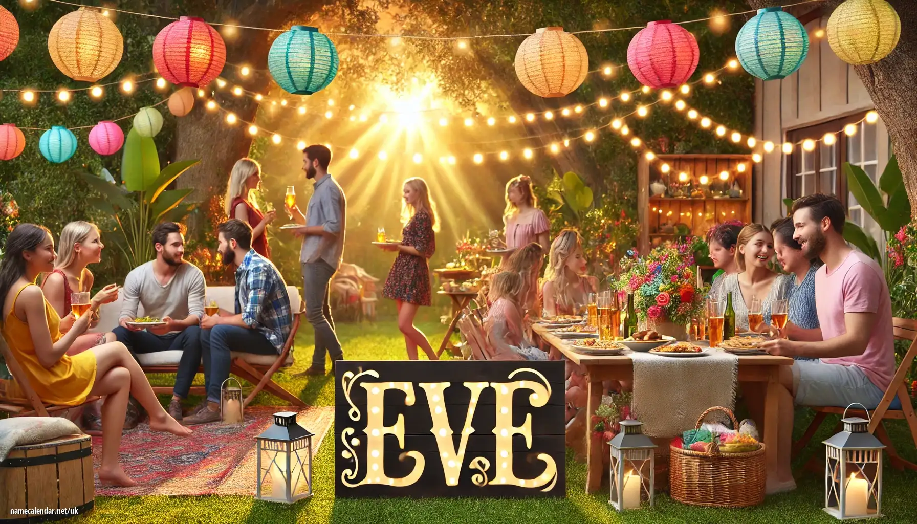 Святкування іменин та імен - Eve