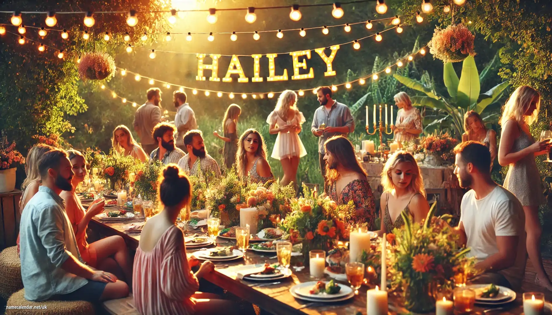 Святкування іменин та імен - Hailey