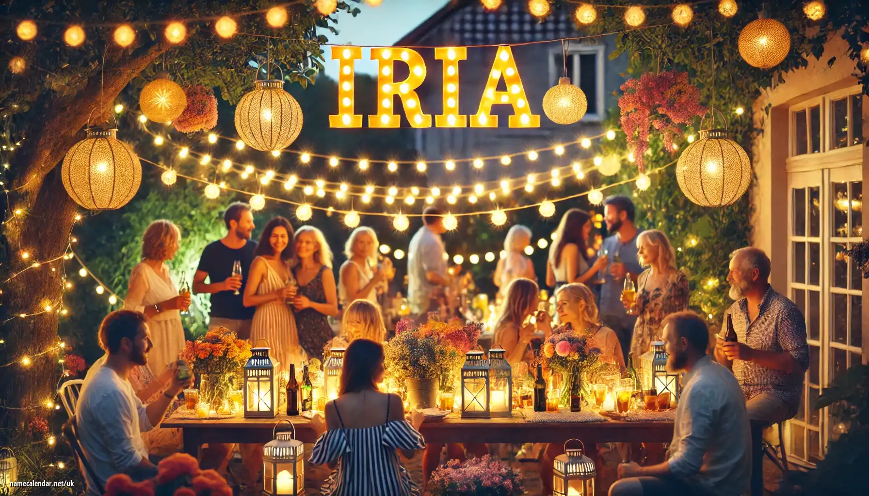 Святкування іменин та імен - Iria