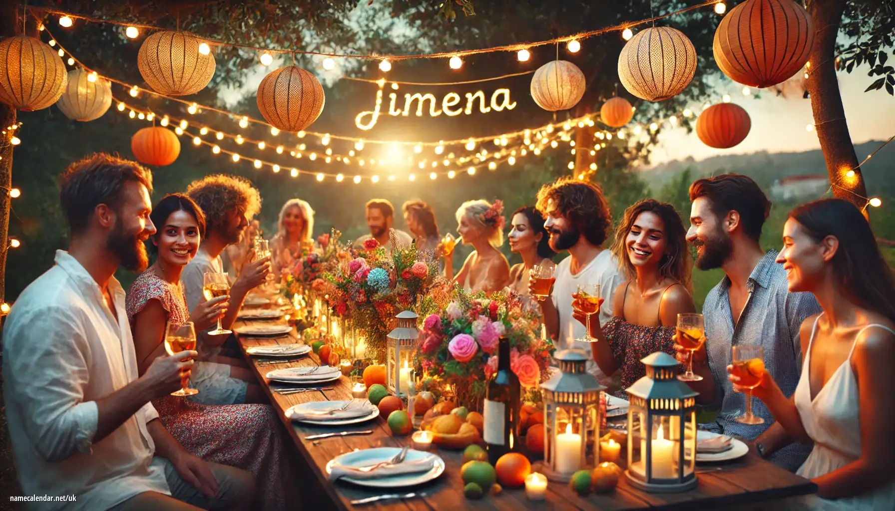 Святкування іменин та імен - Jimena