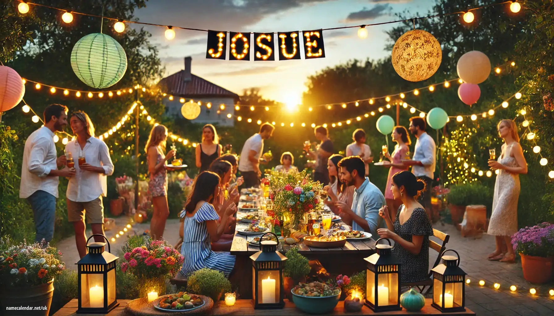 Святкування іменин та імен - Josue