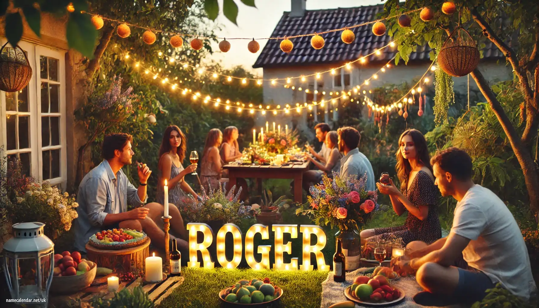 Святкування іменин та імен - Roger