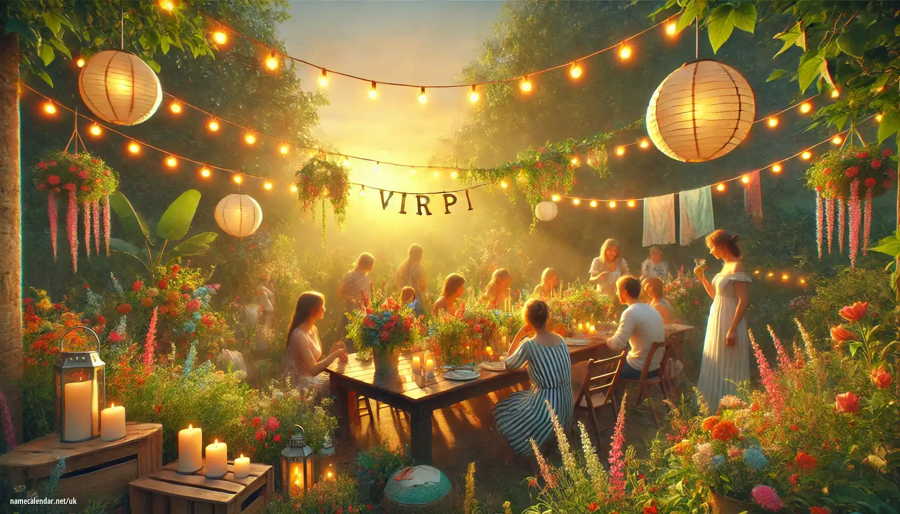 Святкування іменин та імен - Virpi