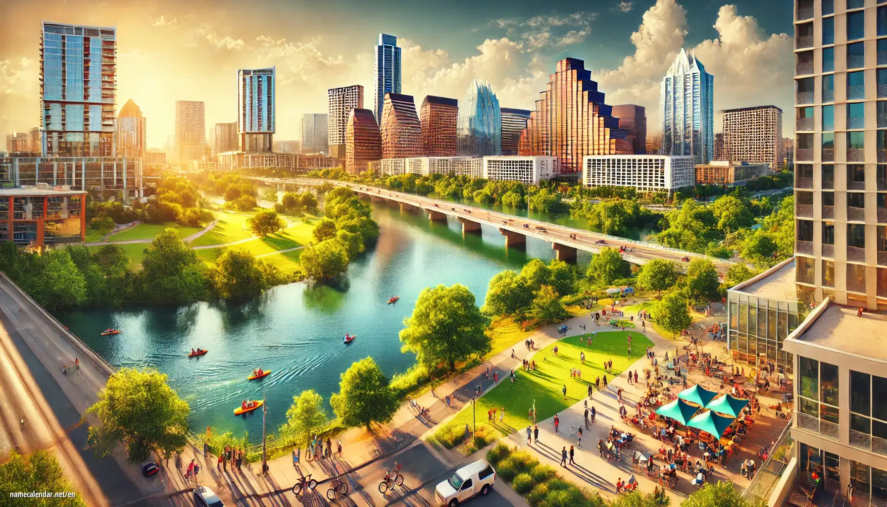 Austin in Texas, USA