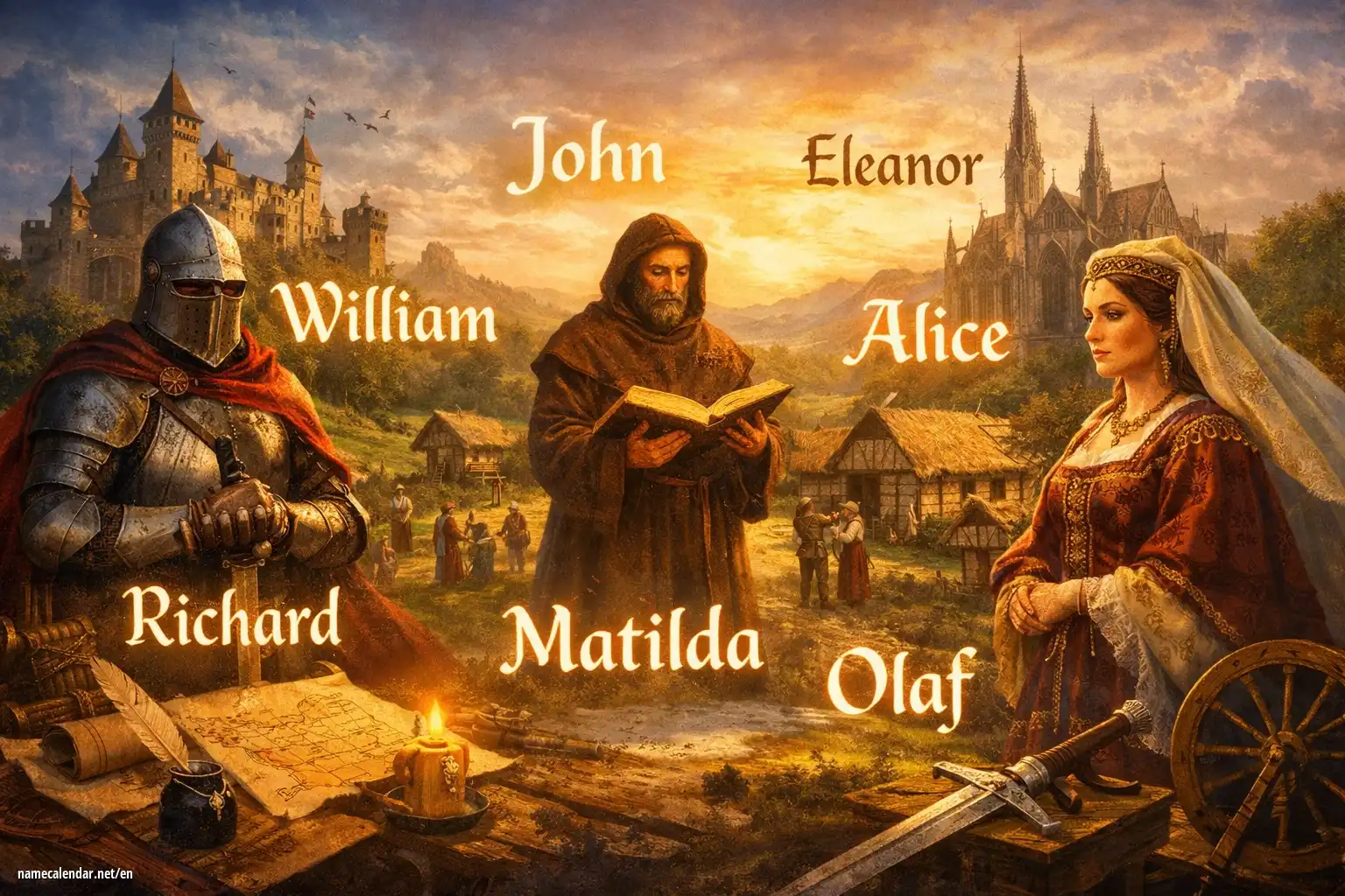 Medieval Names and Their Hidden Meanings