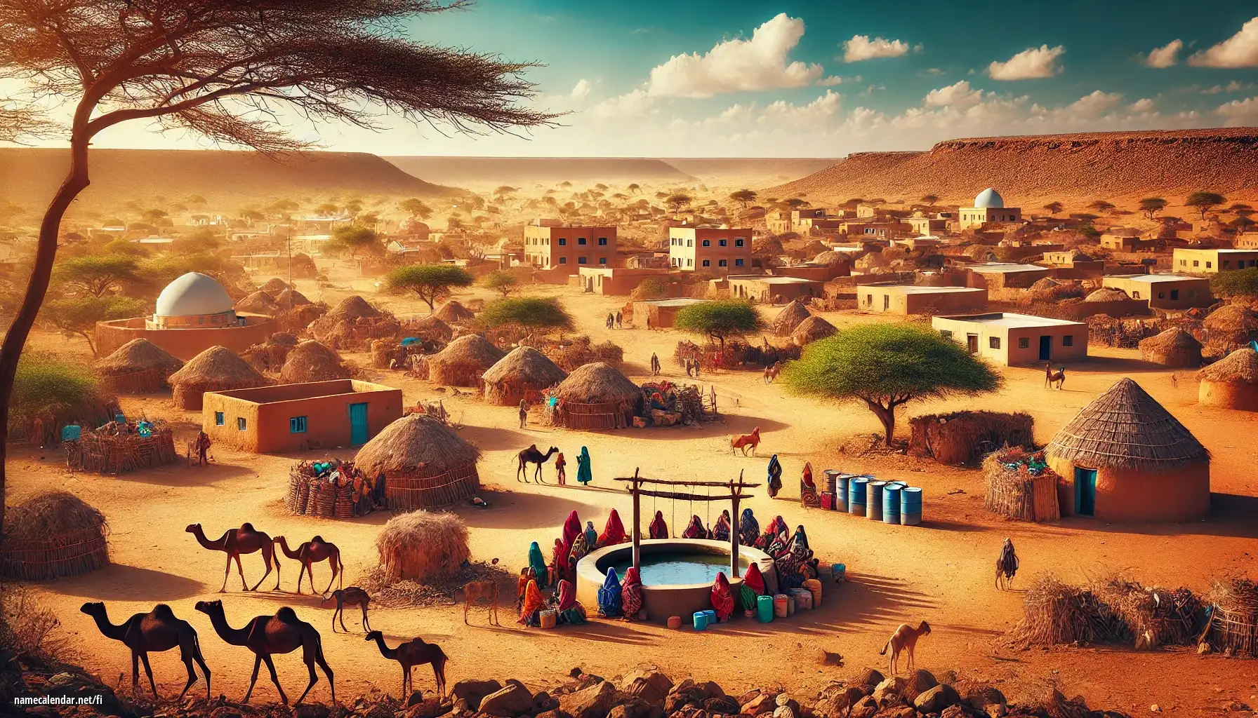 Karin - kaupunki Somaliassa