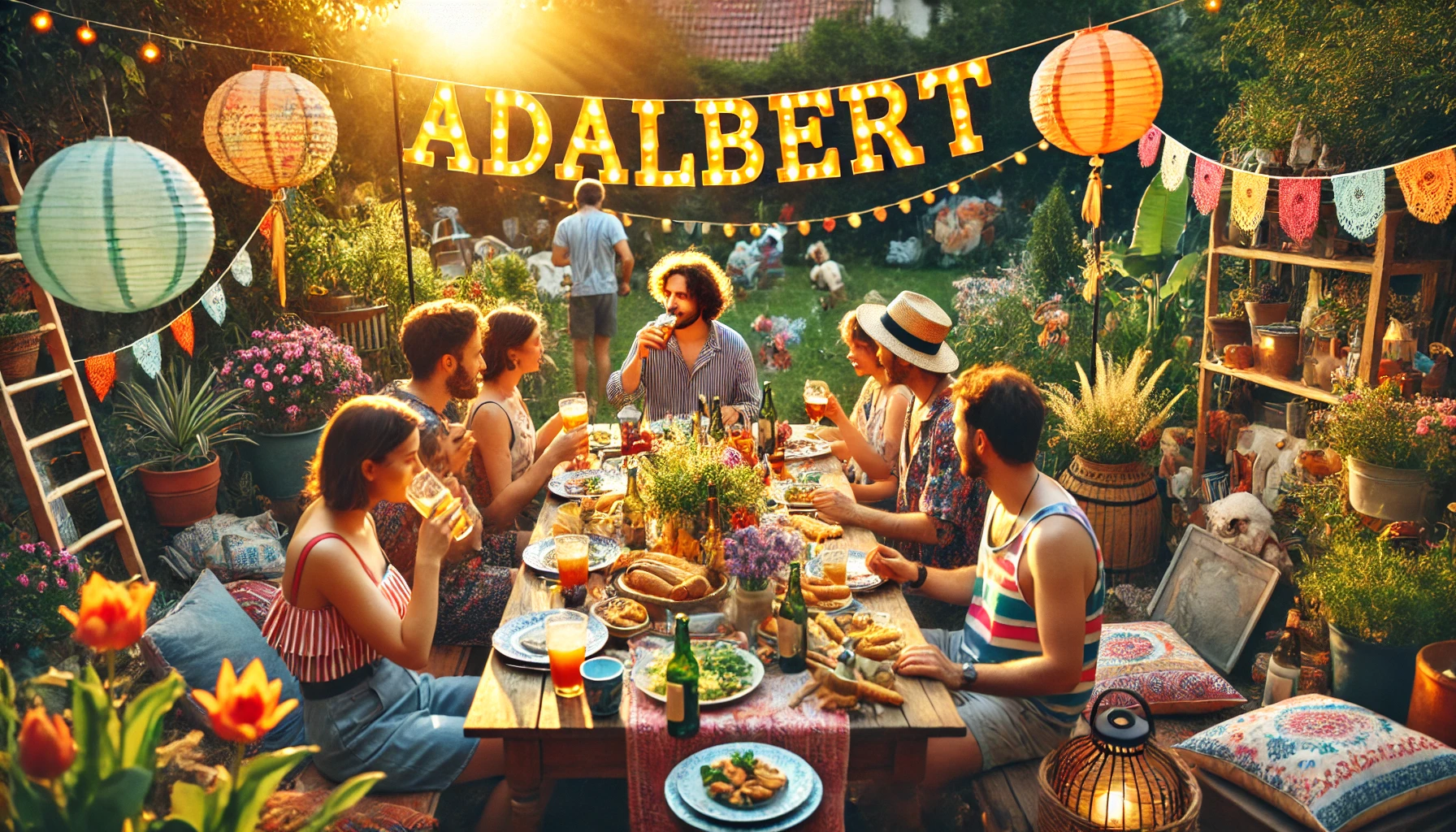 Celebration of name day and name - Adalbert
