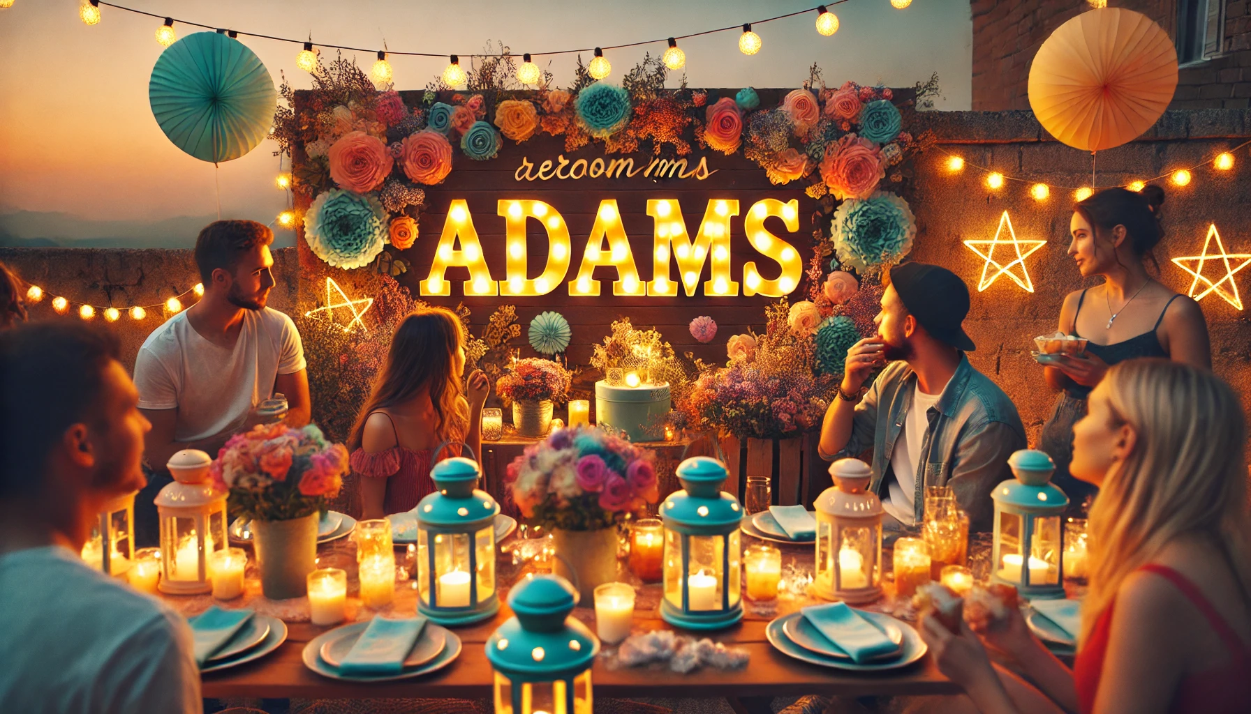 Святкаванне імянін і імянін - Adams