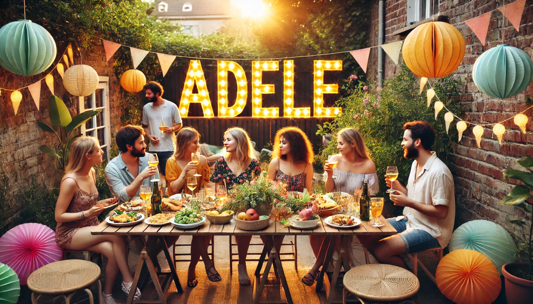 Celebration of name day and name - Adele